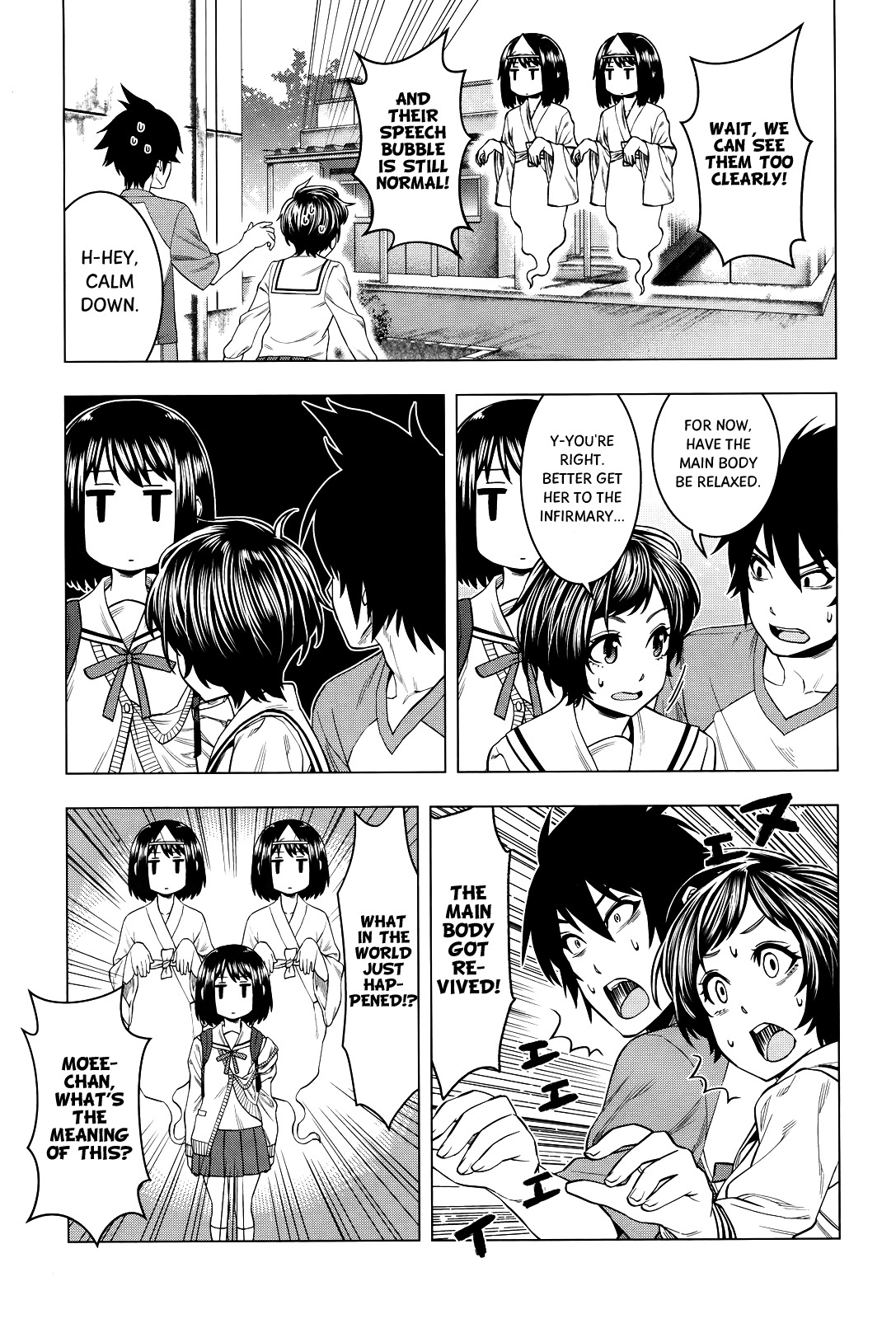Moee-chan wa Ki ni Shinai Chapter 4 page 4 - Chapter 4