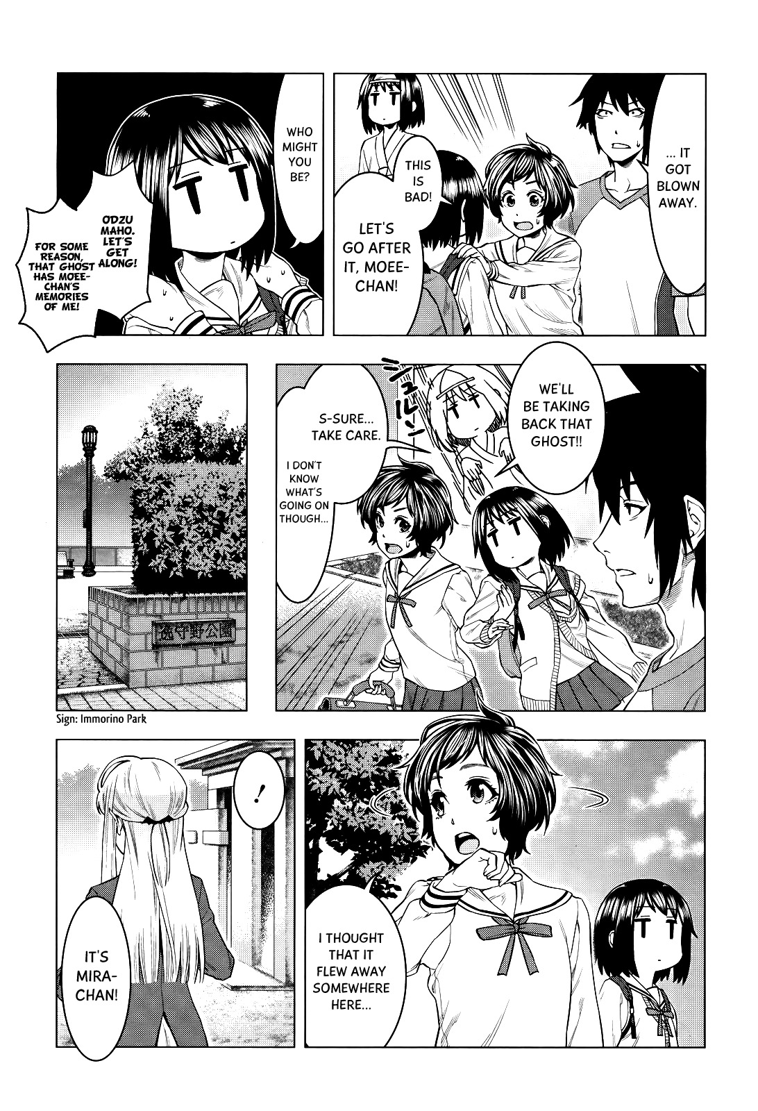 Moee-chan wa Ki ni Shinai Chapter 4 page 6 - Chapter 4