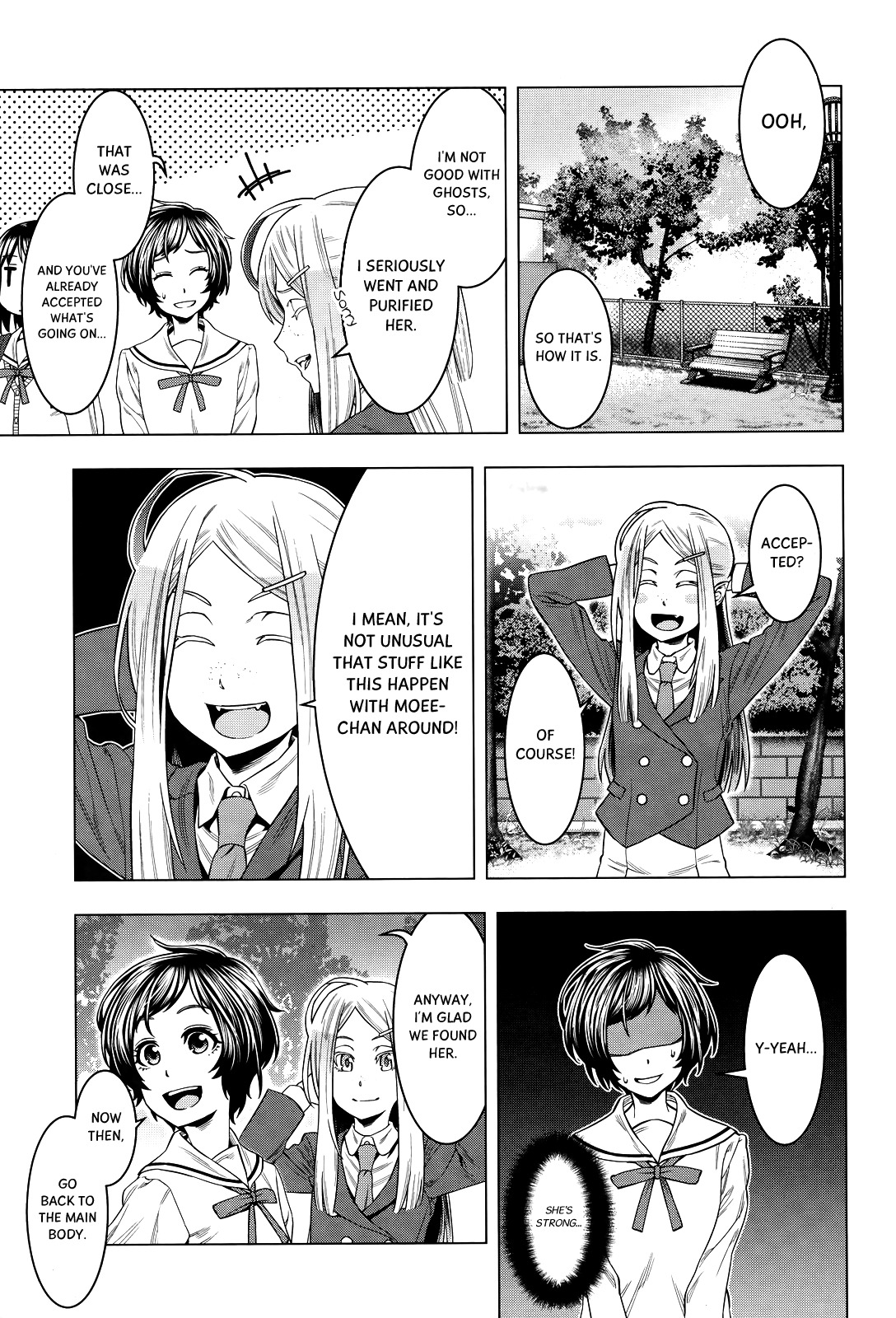 Moee-chan wa Ki ni Shinai Chapter 4 page 8 - Chapter 4