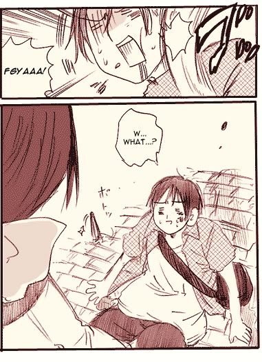 MoeKan Chapter 3.2 page 2 - Chapter 3 v2 : Strip #3: Encounter with a Japanese, nida