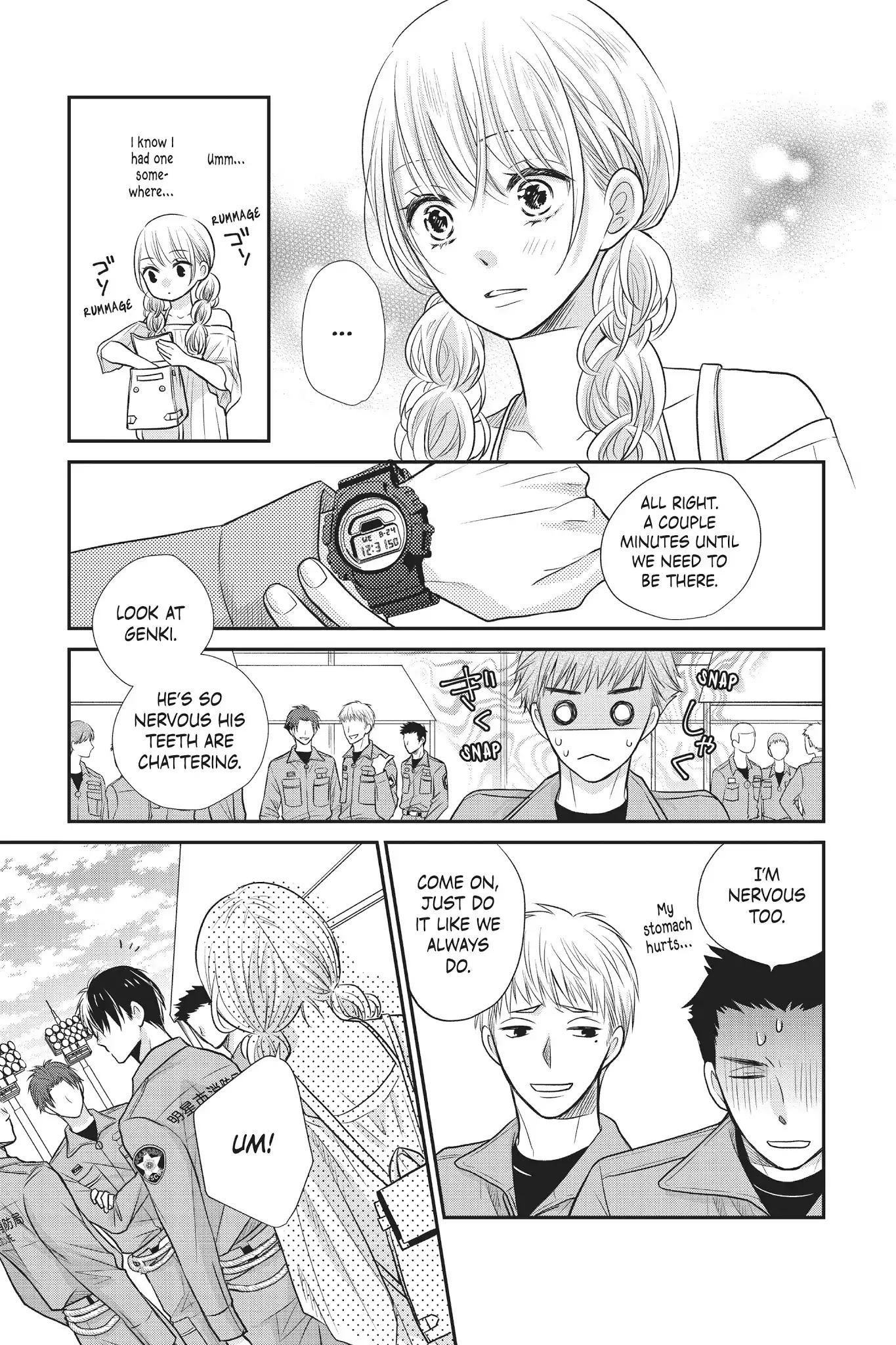 Moekare wa Orenji-iro Chapter 10 page 27 - Chapter 10: Nationals (Part 1)