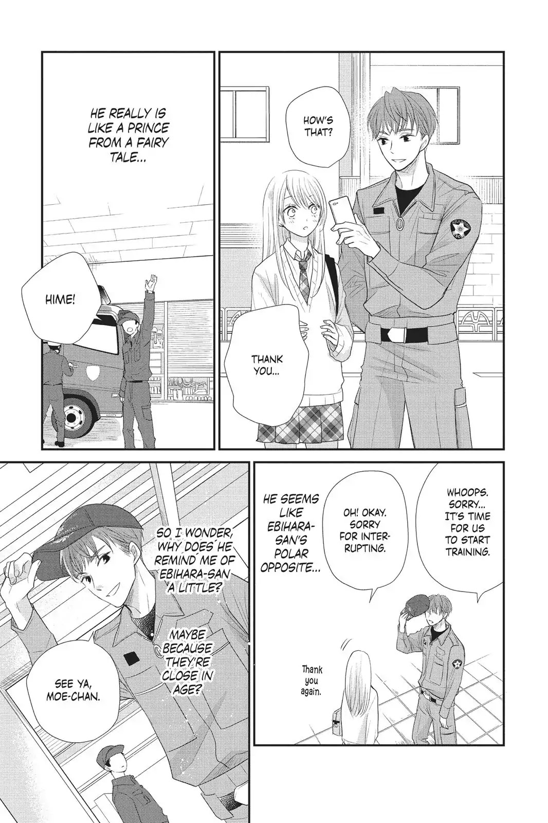 Moekare wa Orenji-iro Chapter 19 page 17 - Chapter 19: Too Happy