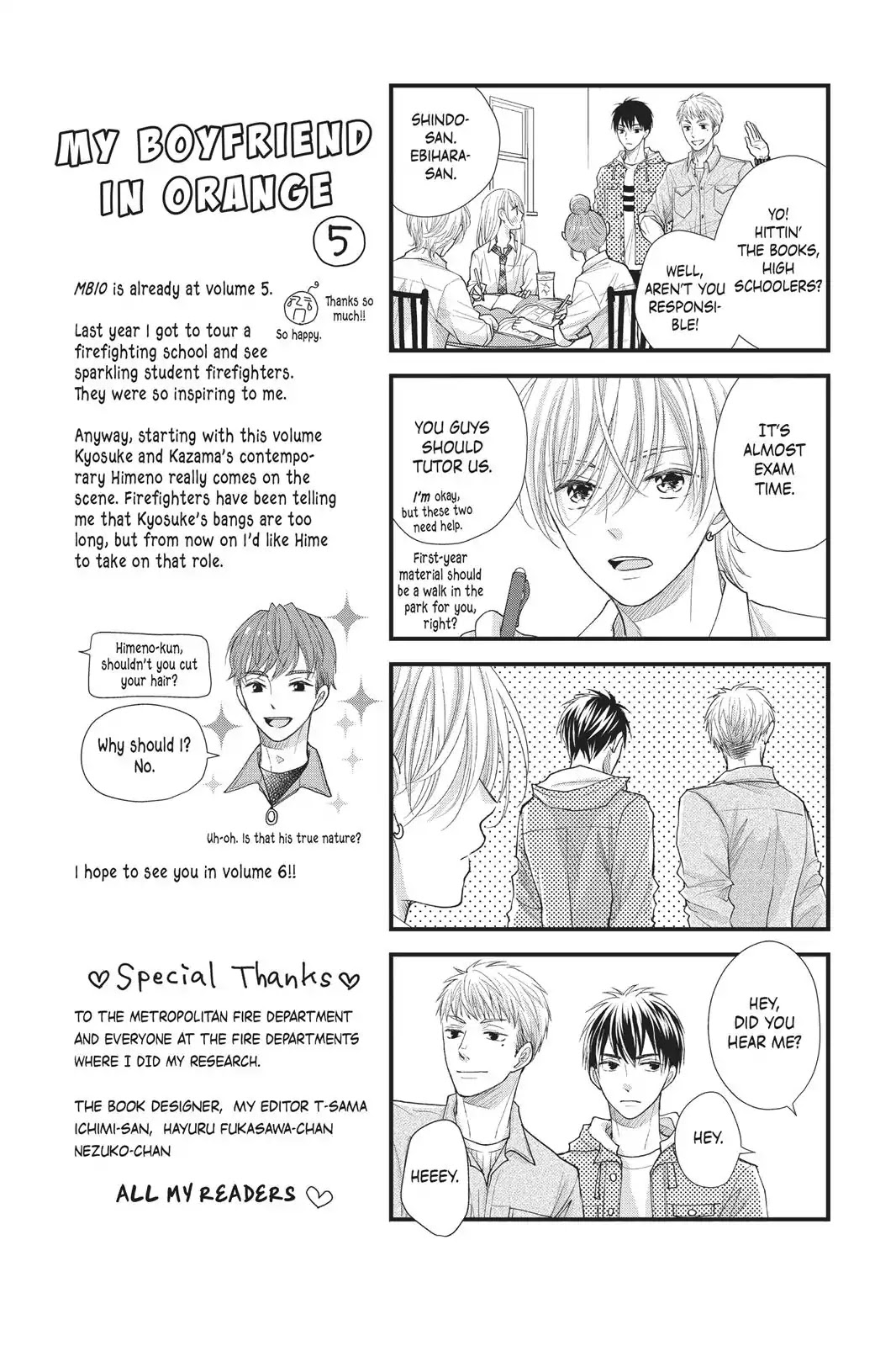 Moekare wa Orenji-iro Chapter 19 page 40 - Chapter 19: Too Happy