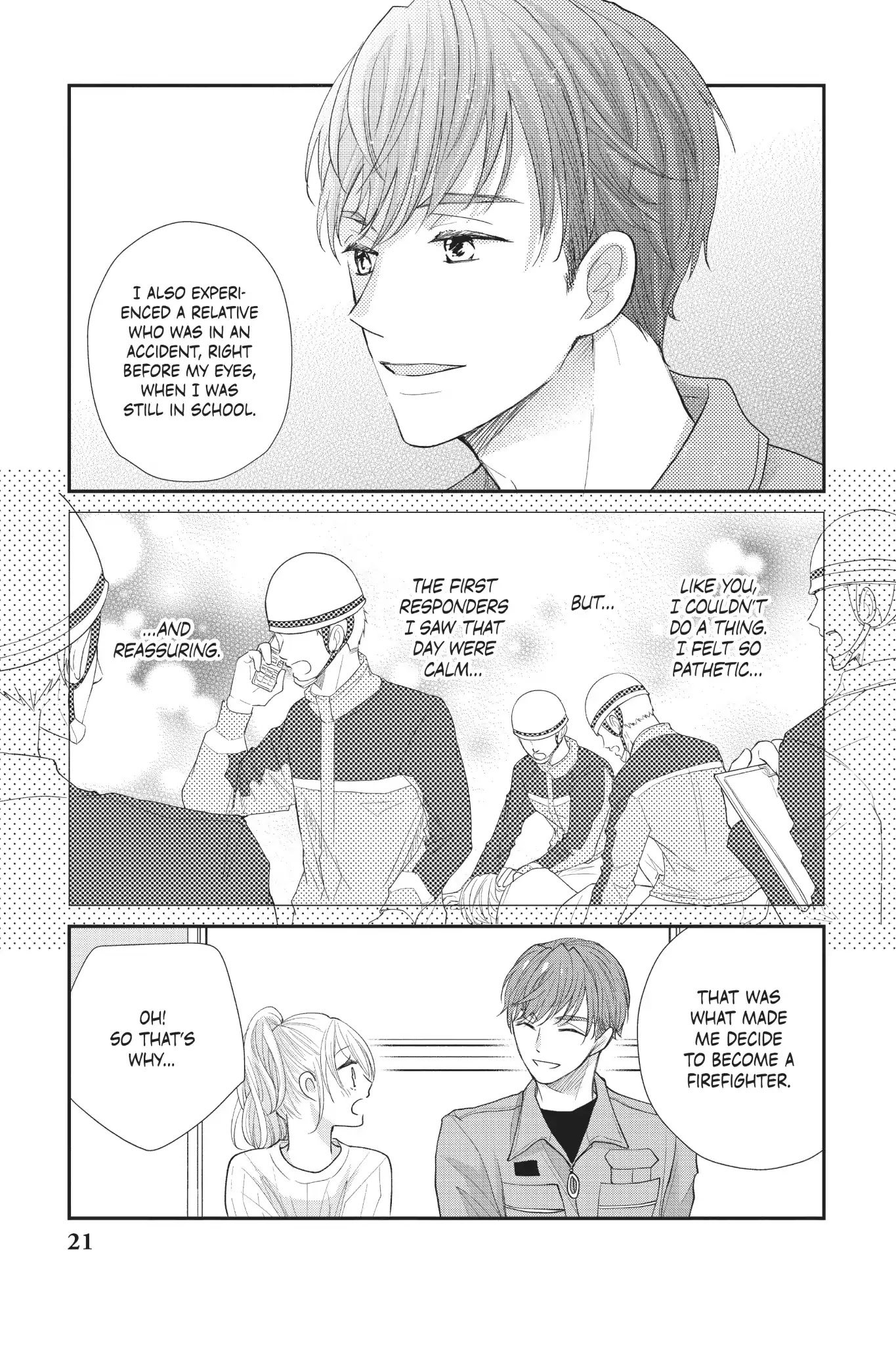 Moekare wa Orenji-iro Chapter 21 page 22 - Chapter 21: One Step Forward