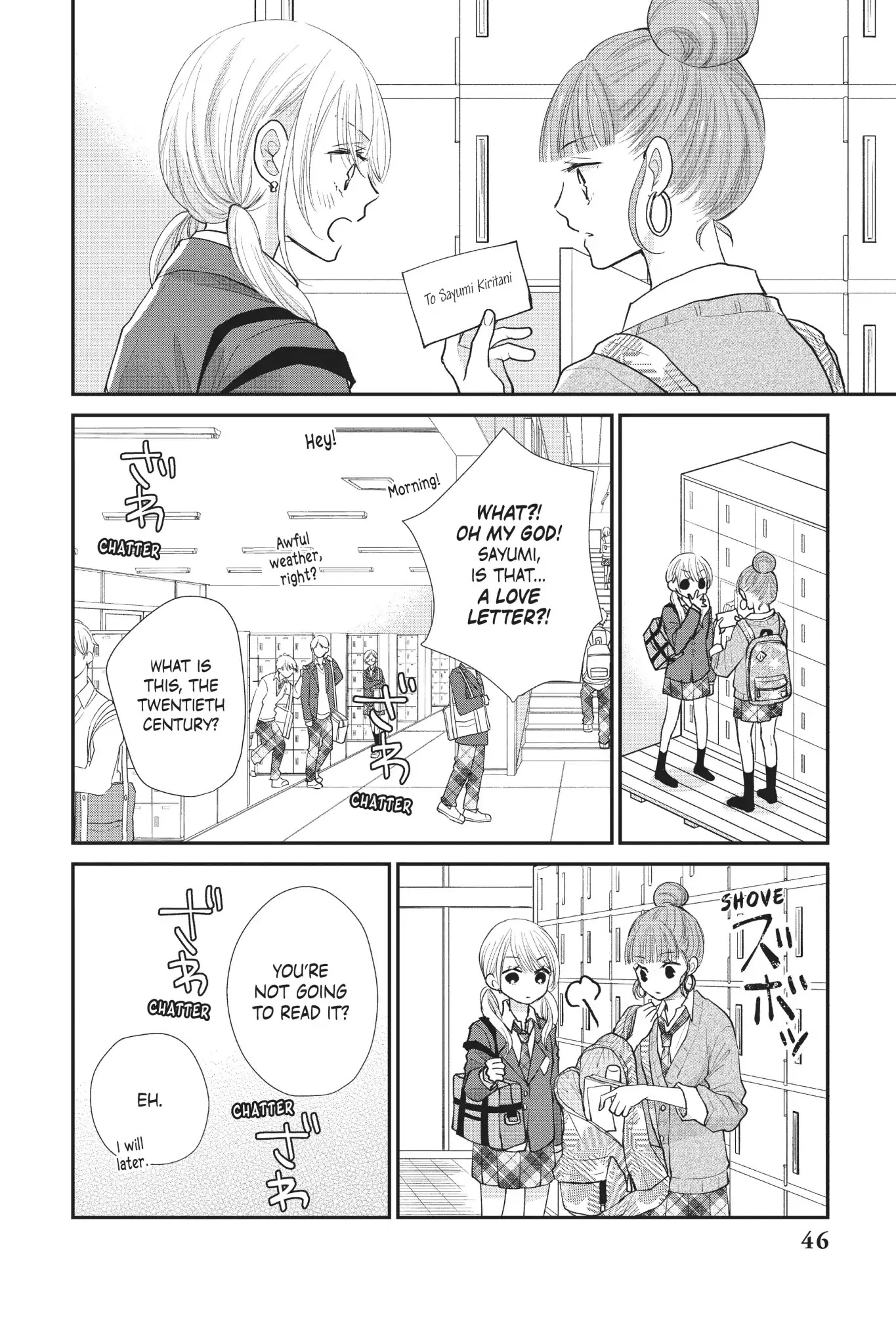 Moekare wa Orenji-iro Chapter 22 page 4 - Chapter 22: Student Mood