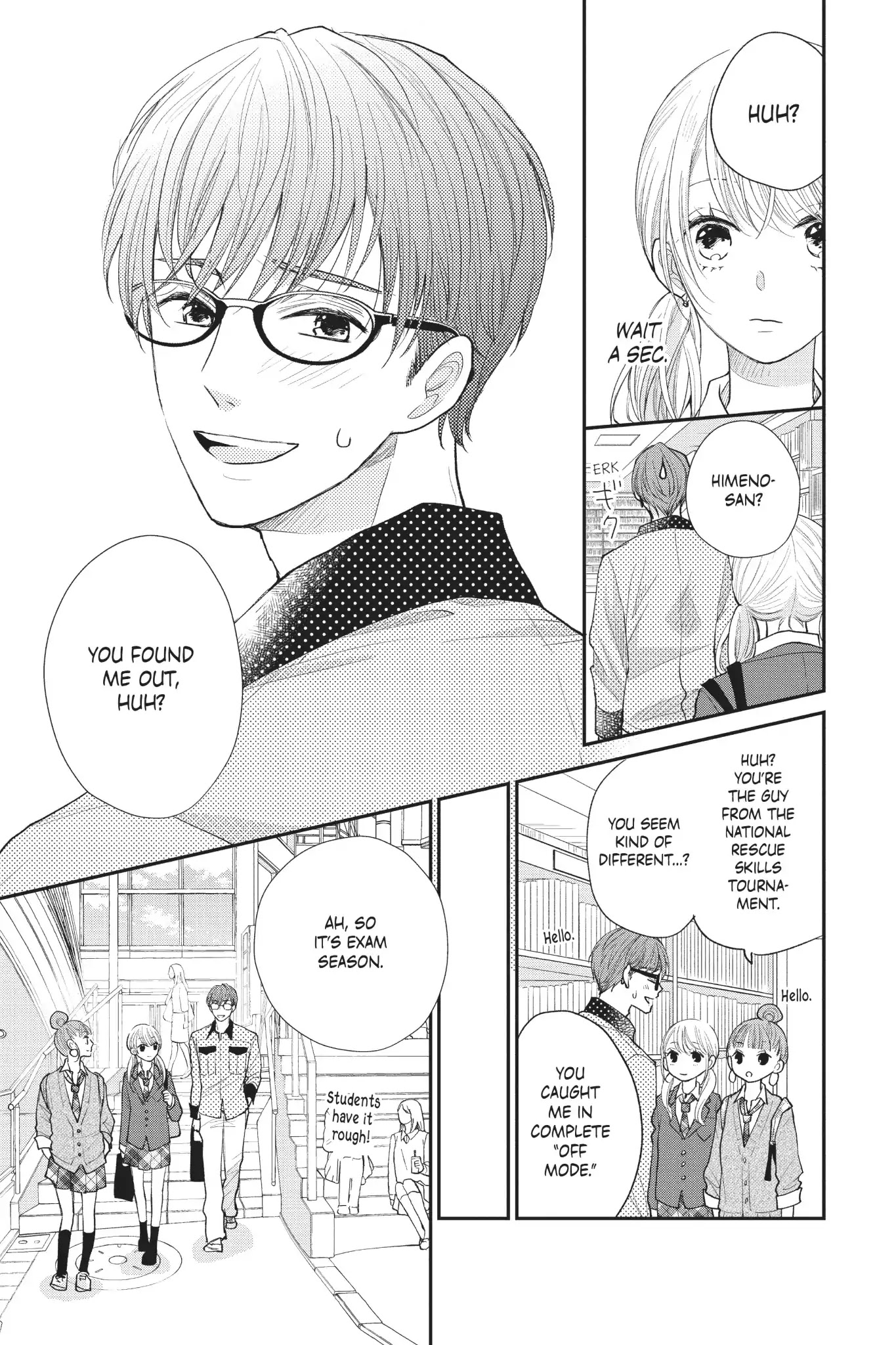 Moekare wa Orenji-iro Chapter 22 page 7 - Chapter 22: Student Mood