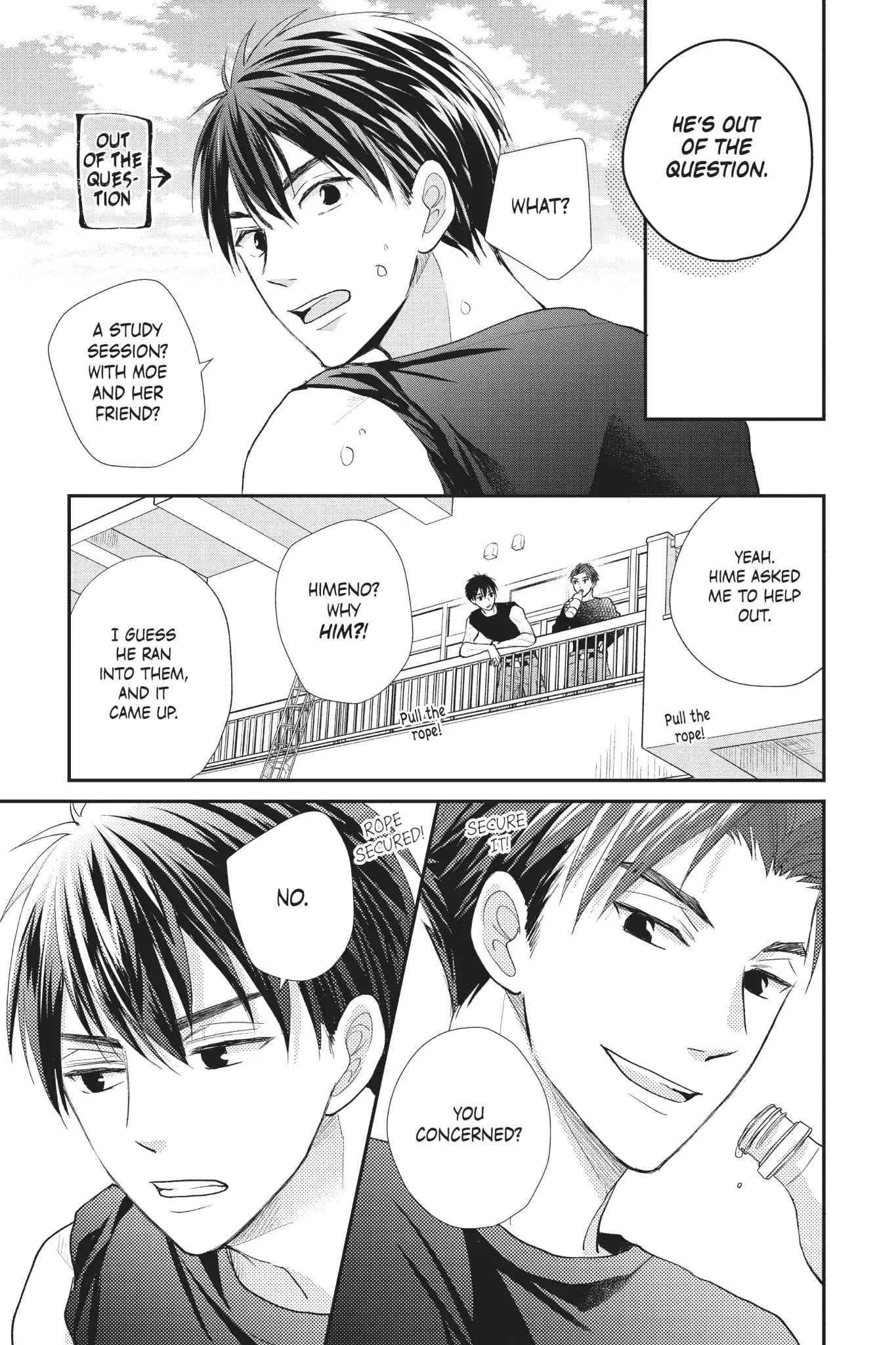 Moekare wa Orenji-iro Chapter 22 page 9 - Chapter 22: Student Mood
