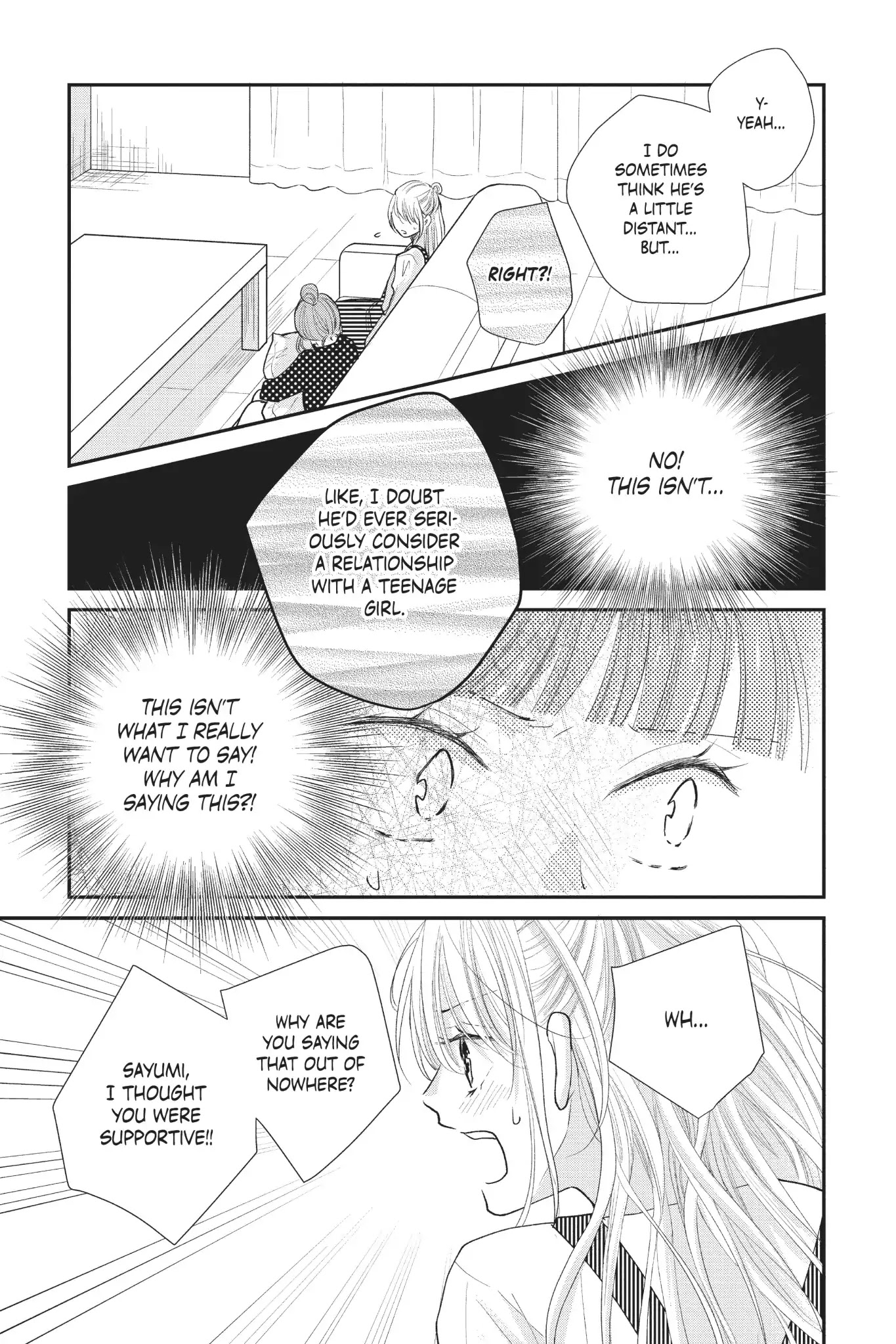 Moekare wa Orenji-iro Chapter 23 page 15 - Chapter 23: Sayumi's Feelings