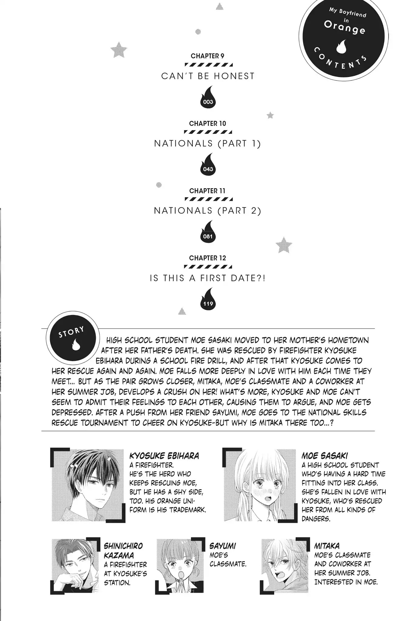 Moekare wa Orenji-iro Chapter 9 page 3 - Chapter 9: Can't Be Honest