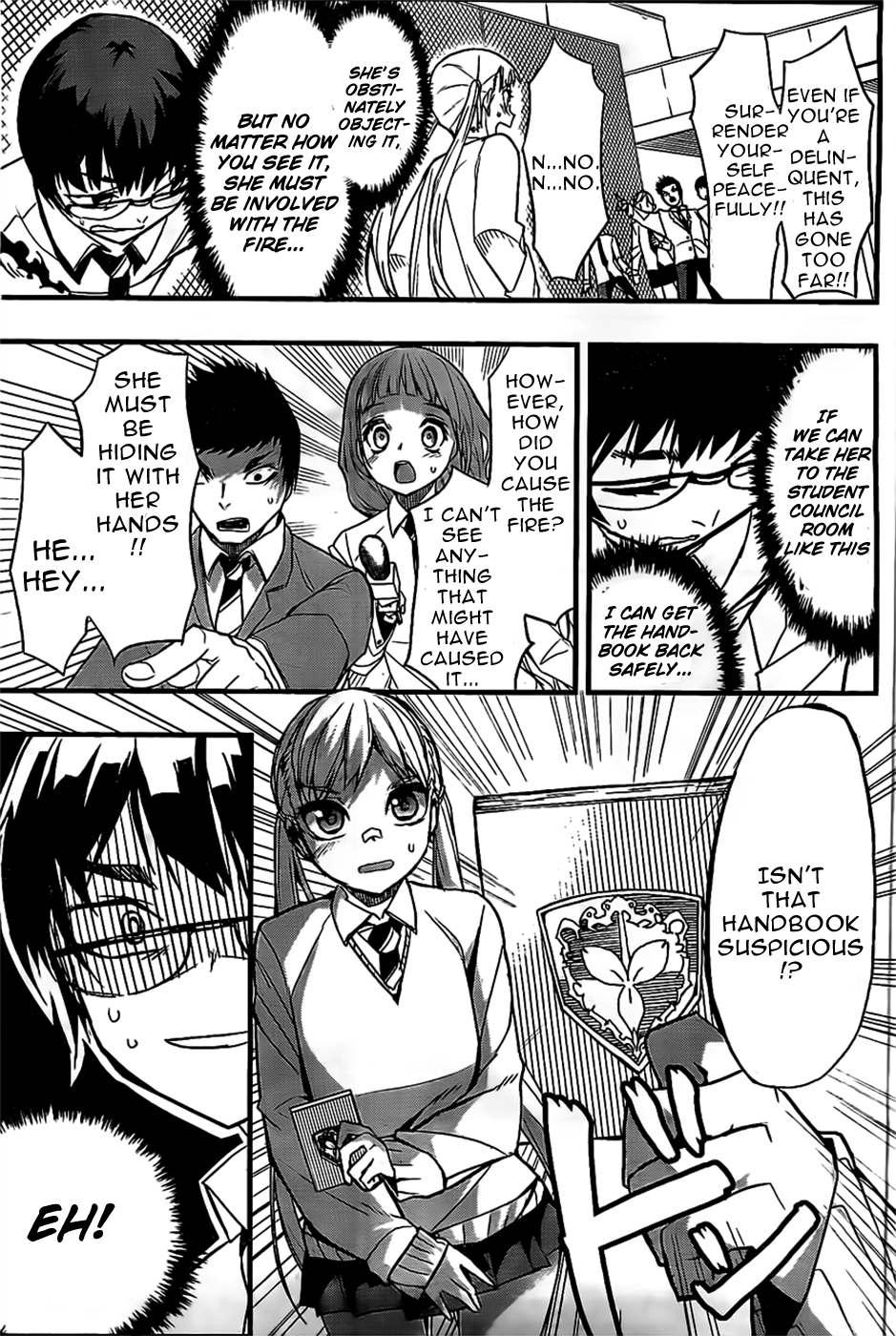 Moeru Seito Kaichou Chapter 0.2 page 20 - Chapter 0v2 : [Oneshot]