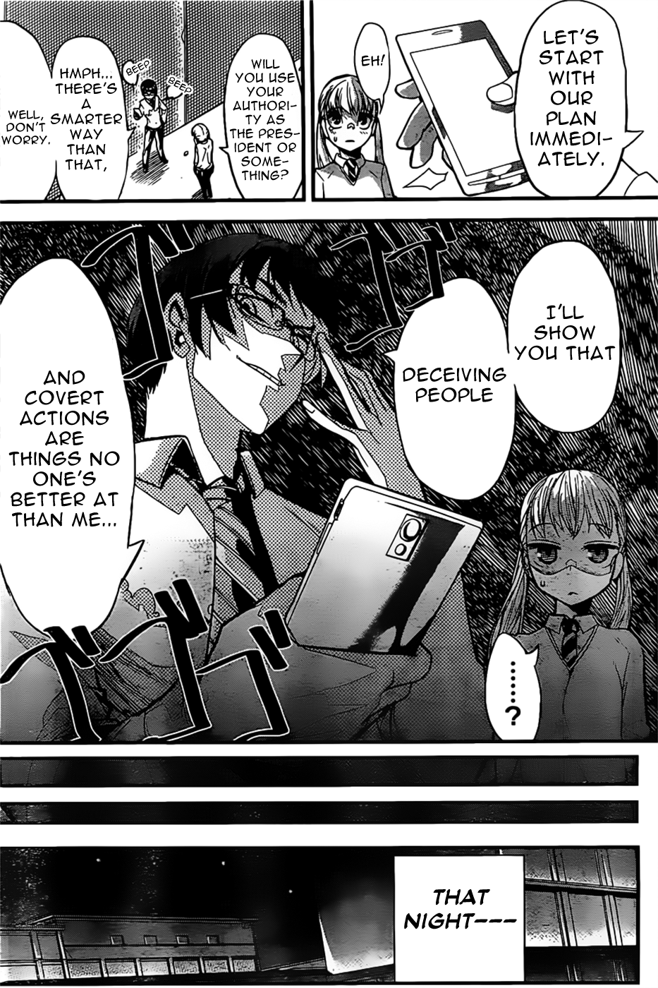 Moeru Seito Kaichou Chapter 0.2 page 36 - Chapter 0v2 : [Oneshot]