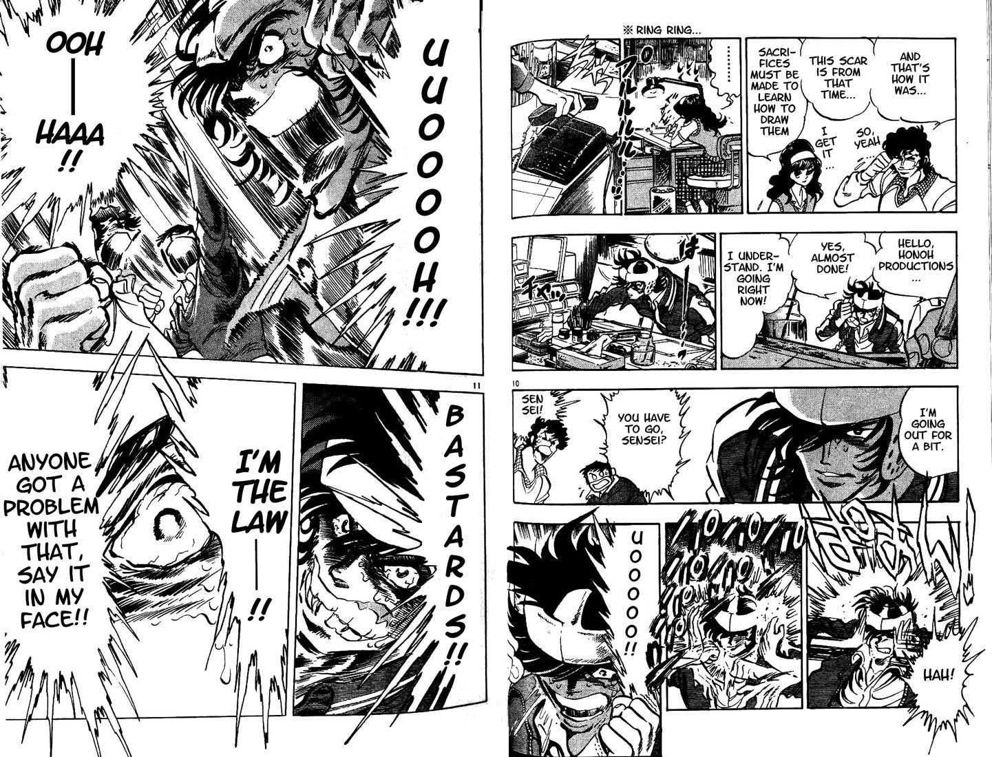 Moeyo Pen Chapter 1 page 9 - Chapter 1 : Mangaka in a Death Match of Tears