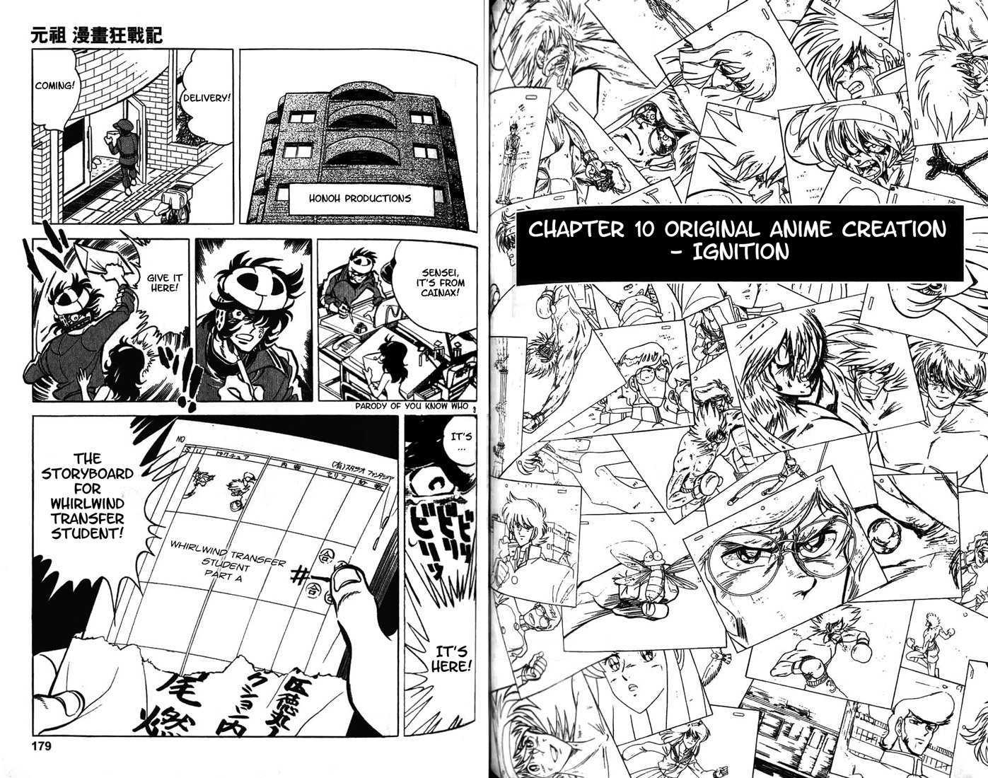 Moeyo Pen Chapter 10 page 2 - Chapter 10 : Original Anime Creation - Ignition