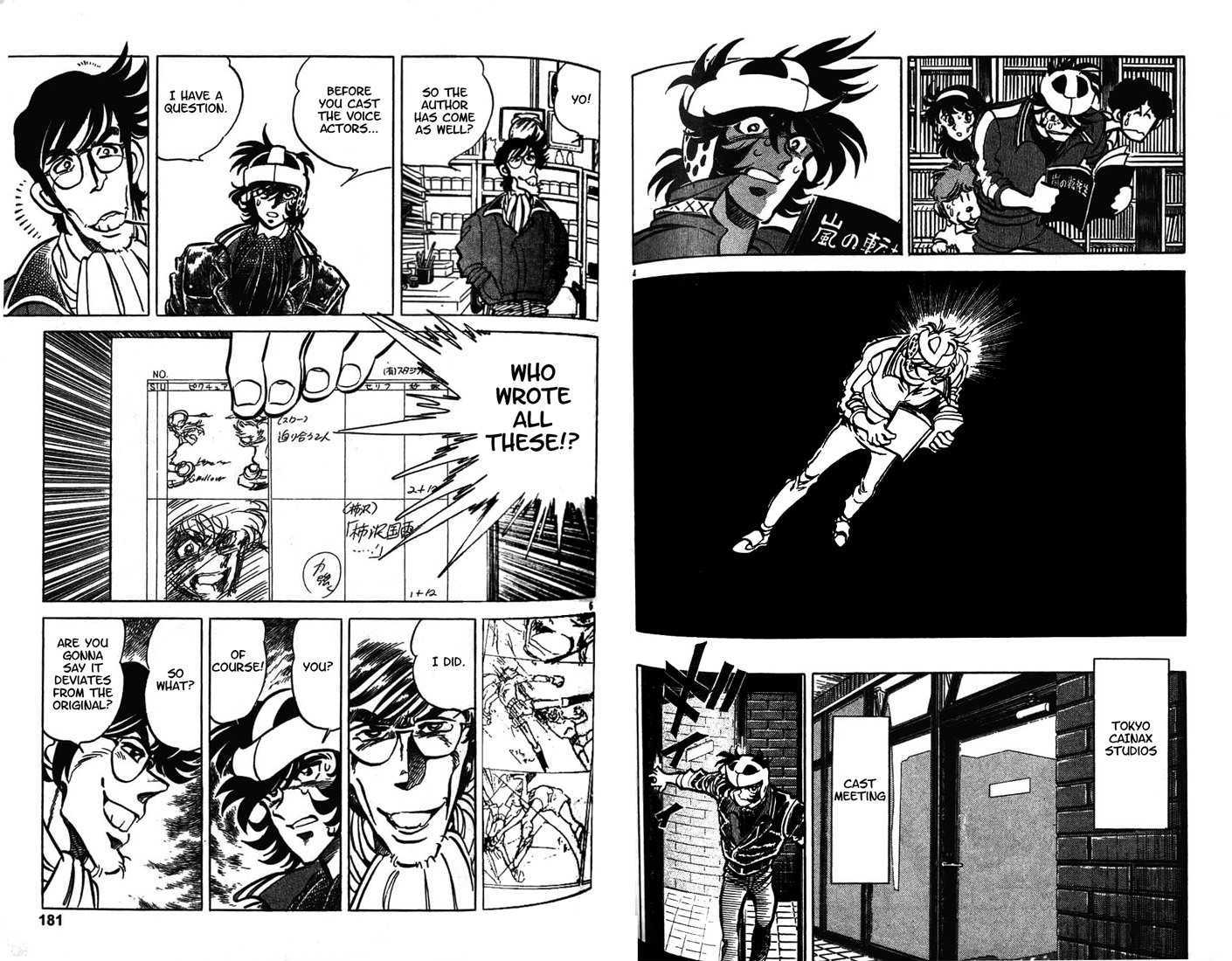 Moeyo Pen Chapter 10 page 3 - Chapter 10 : Original Anime Creation - Ignition