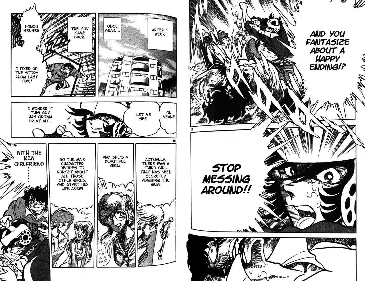 Moeyo Pen Chapter 7 page 11 - Chapter 7 : Plot Structure and Harem Manga