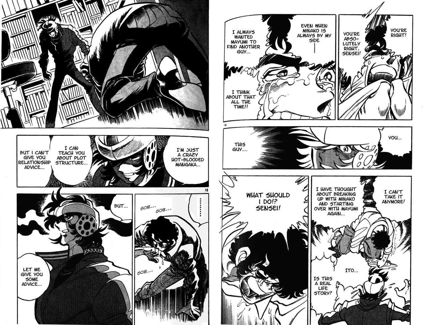 Moeyo Pen Chapter 7 page 9 - Chapter 7 : Plot Structure and Harem Manga