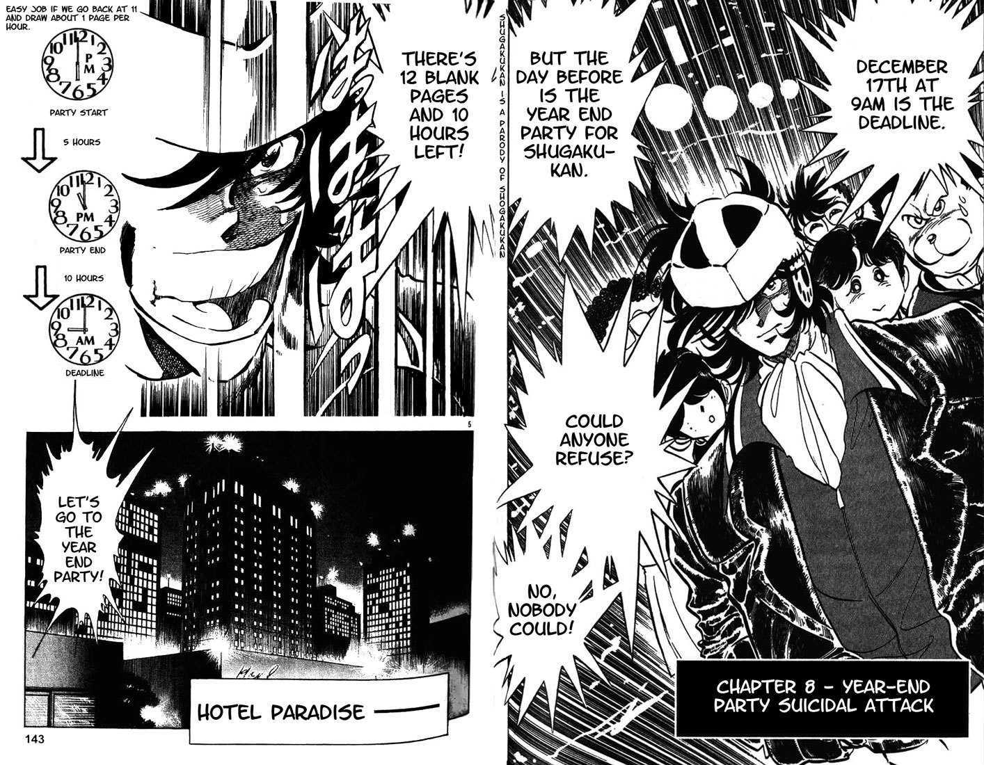 Moeyo Pen Chapter 8 page 3 - Chapter 8 : Year-End Party Suicidal Attack