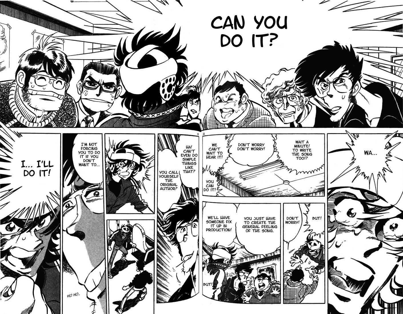Moeyo Pen Chapter 9 page 8 - Chapter 9 : Original Anime Creation - First Contact