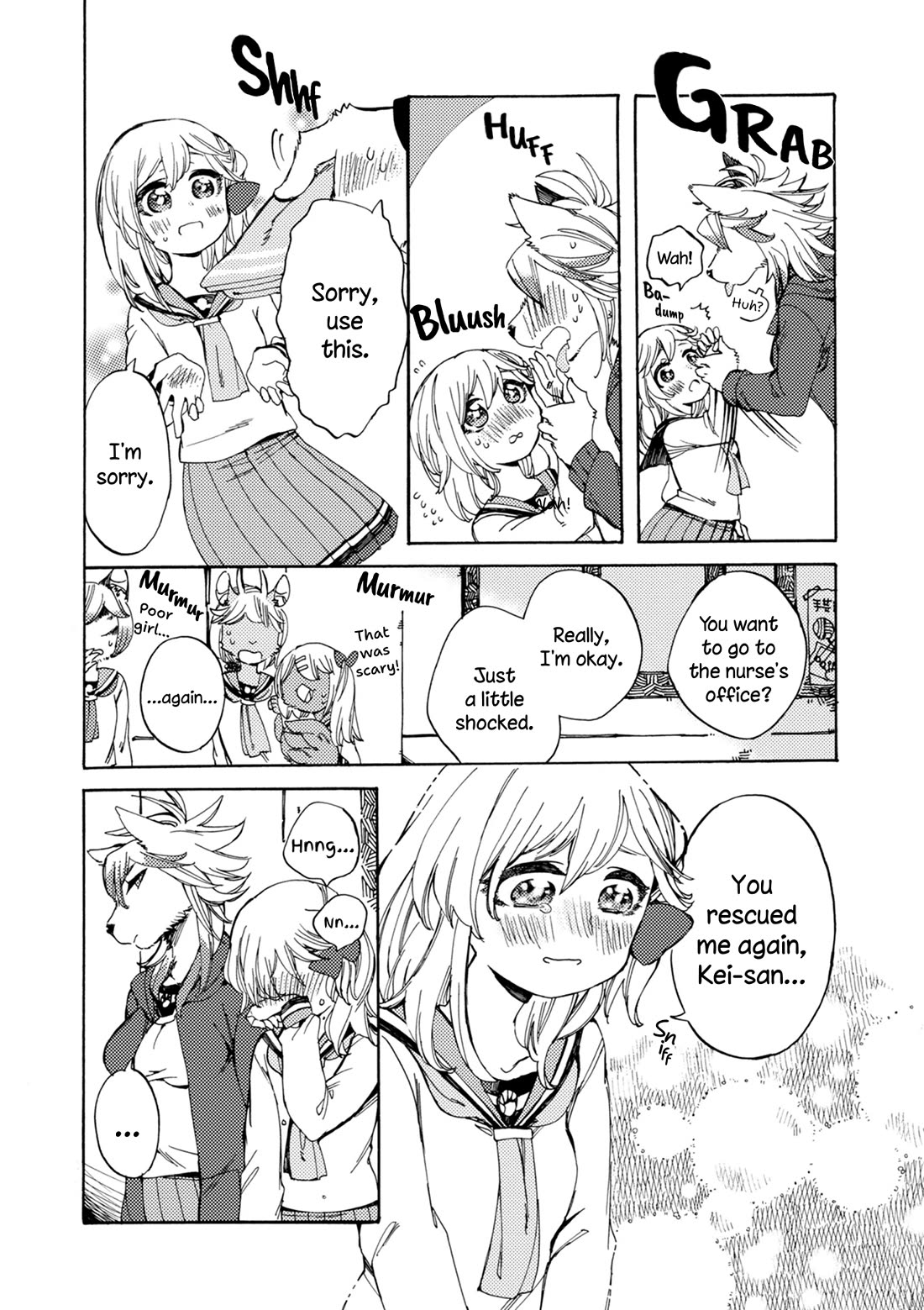 Mofu Kano Pot-pourri Chapter 3 page 14 - Chapter 3: Kei's Secret