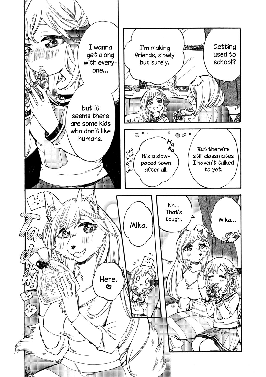 Mofu Kano Pot-pourri Chapter 3 page 4 - Chapter 3: Kei's Secret