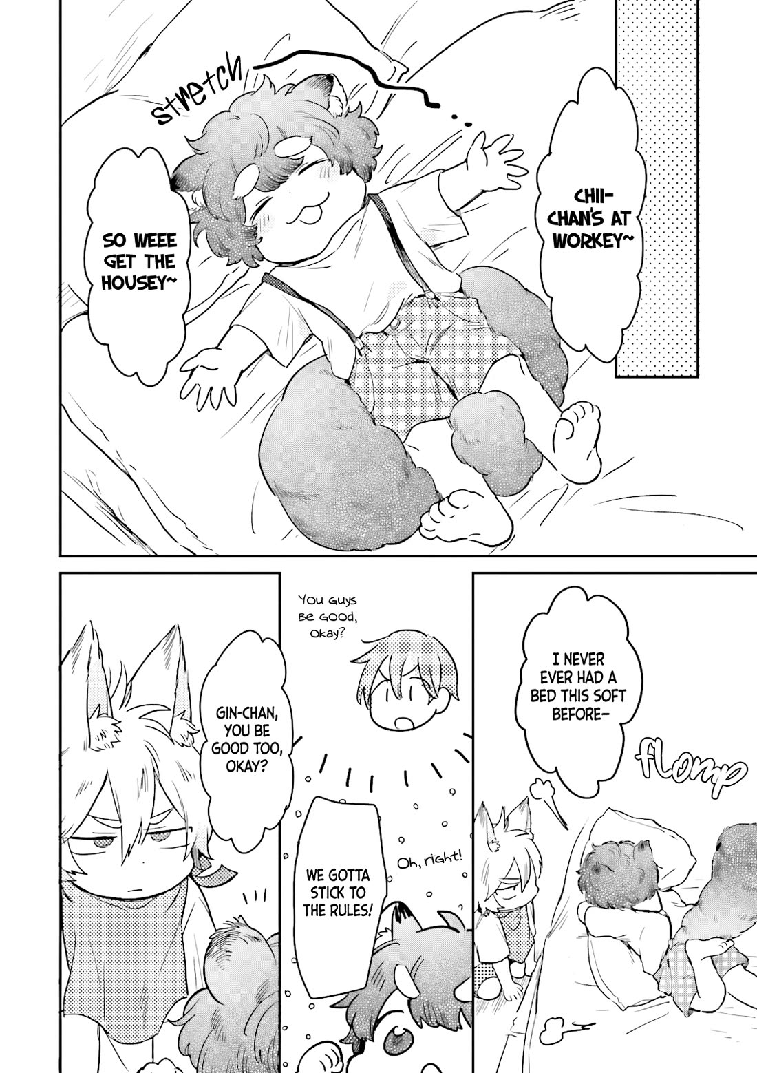 Mofumofu no Kamisama Sagashi Chapter 4 page 5 - Chapter 4