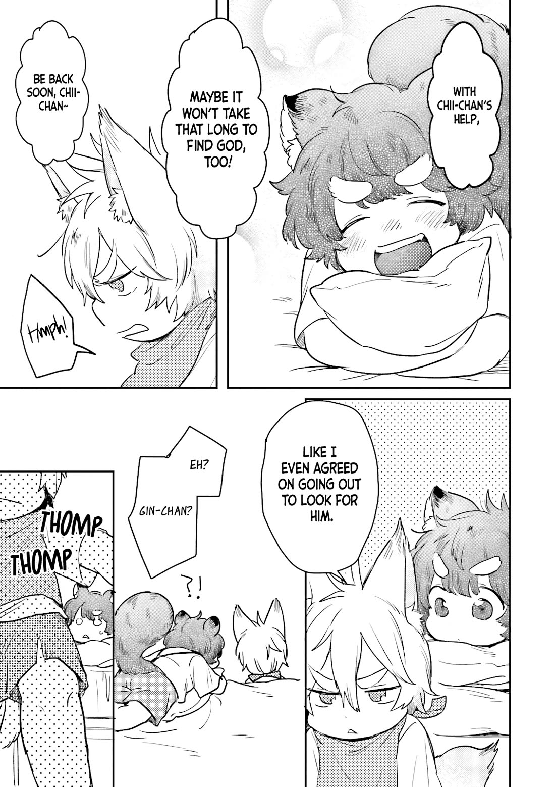 Mofumofu no Kamisama Sagashi Chapter 4 page 6 - Chapter 4