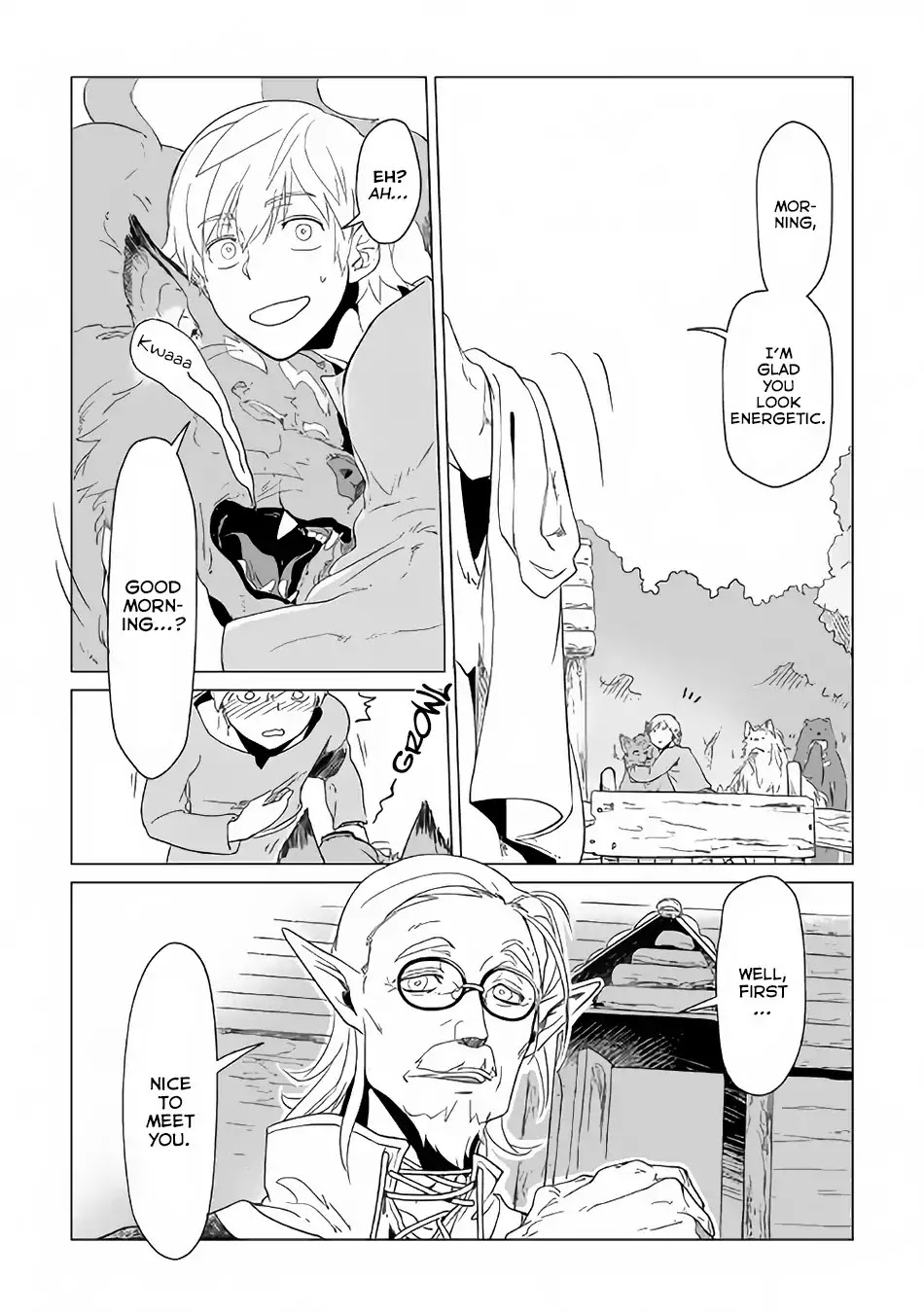 Mofumofu to Isekai Slow Life o Mezashimasu! Chapter 1 page 28 - Chapter 1: Encounter with the Fluffiness