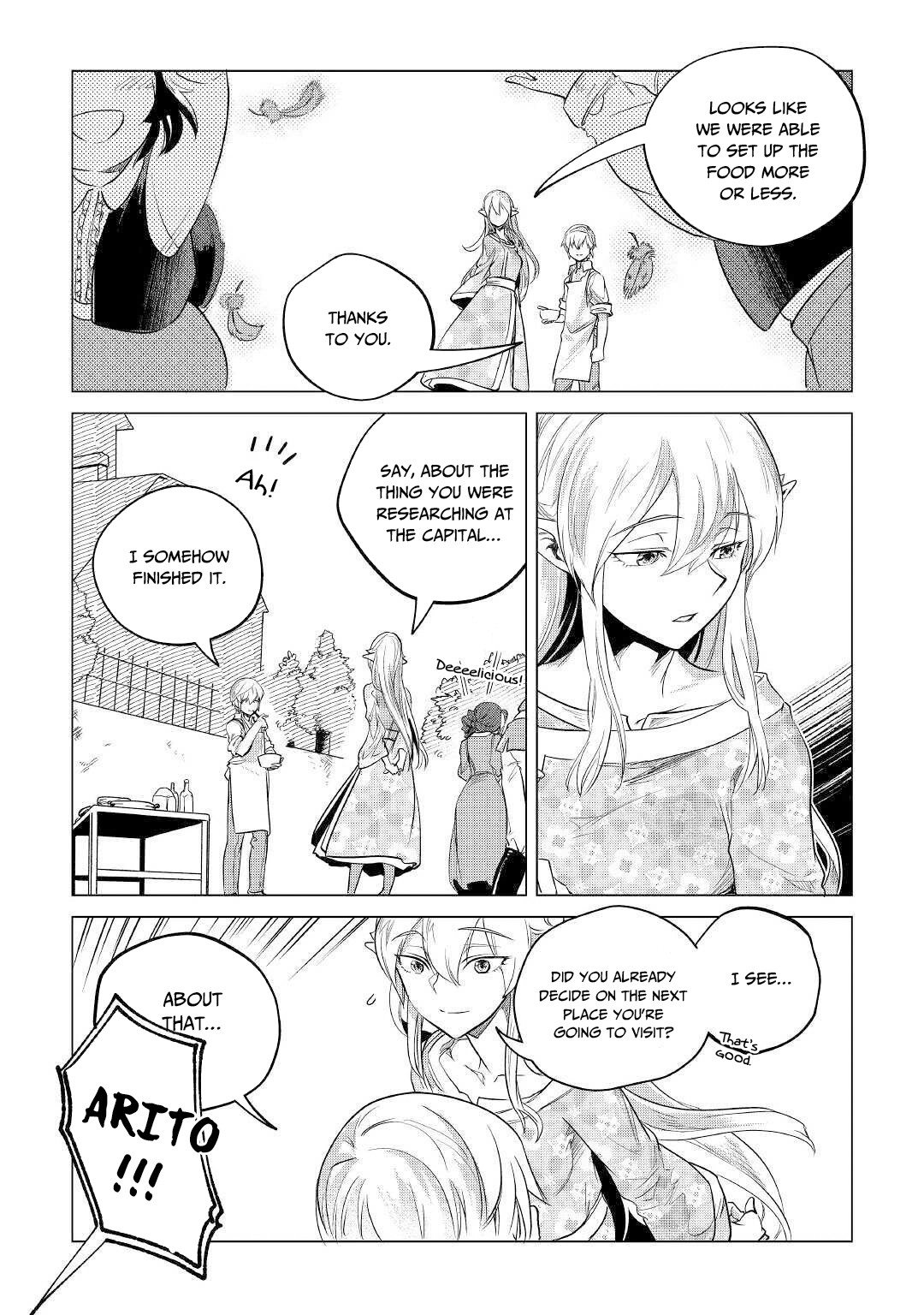 Mofumofu to Isekai Slow Life o Mezashimasu! Chapter 14 page 12 - Chapter 14: A Family's Dinner Table