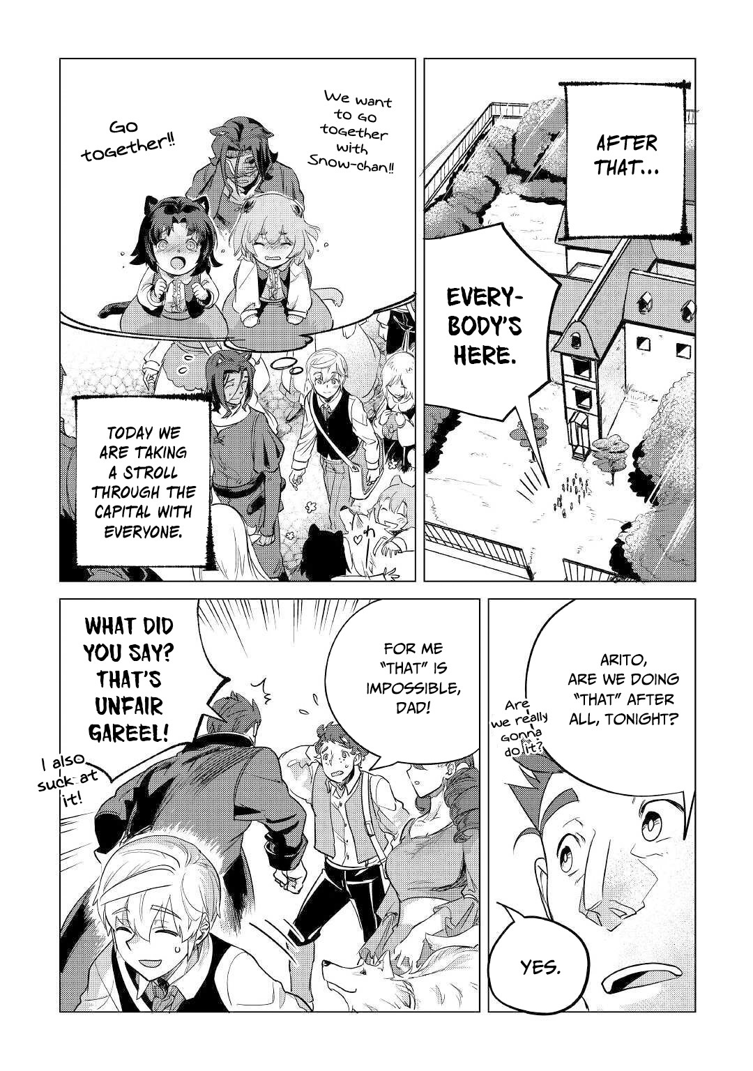 Mofumofu to Isekai Slow Life o Mezashimasu! Chapter 14 page 14 - Chapter 14: A Family's Dinner Table