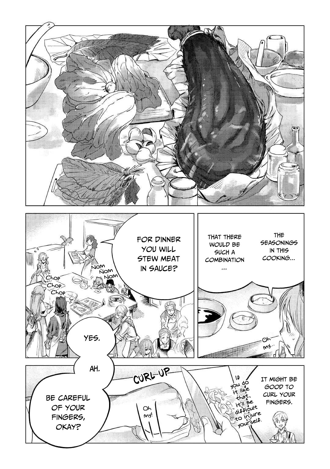 Mofumofu to Isekai Slow Life o Mezashimasu! Chapter 14 page 15 - Chapter 14: A Family's Dinner Table