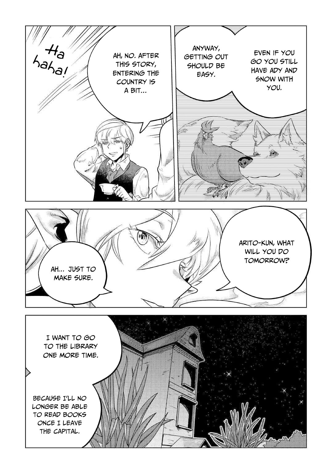 Mofumofu to Isekai Slow Life o Mezashimasu! Chapter 14 page 23 - Chapter 14: A Family's Dinner Table