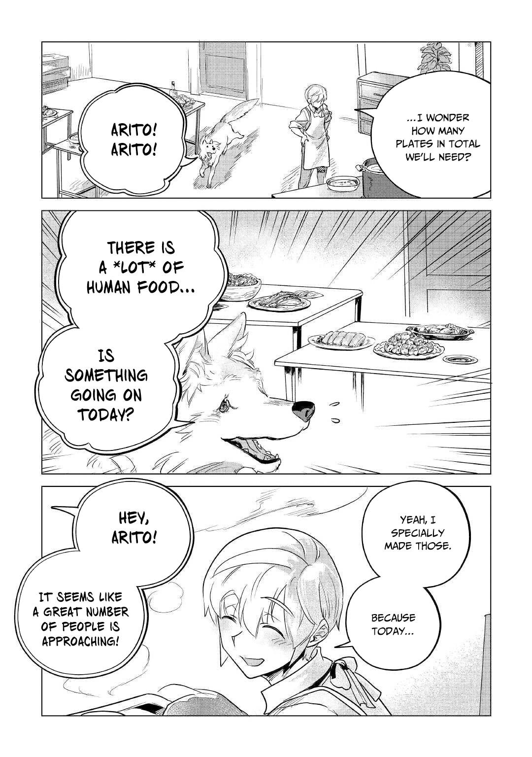 Mofumofu to Isekai Slow Life o Mezashimasu! Chapter 14 page 4 - Chapter 14: A Family's Dinner Table
