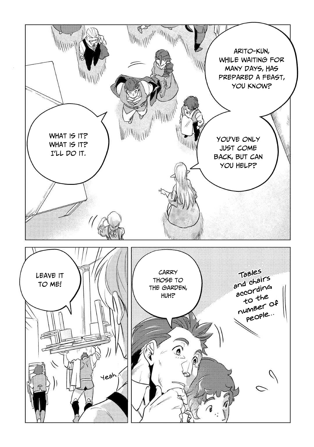 Mofumofu to Isekai Slow Life o Mezashimasu! Chapter 14 page 6 - Chapter 14: A Family's Dinner Table