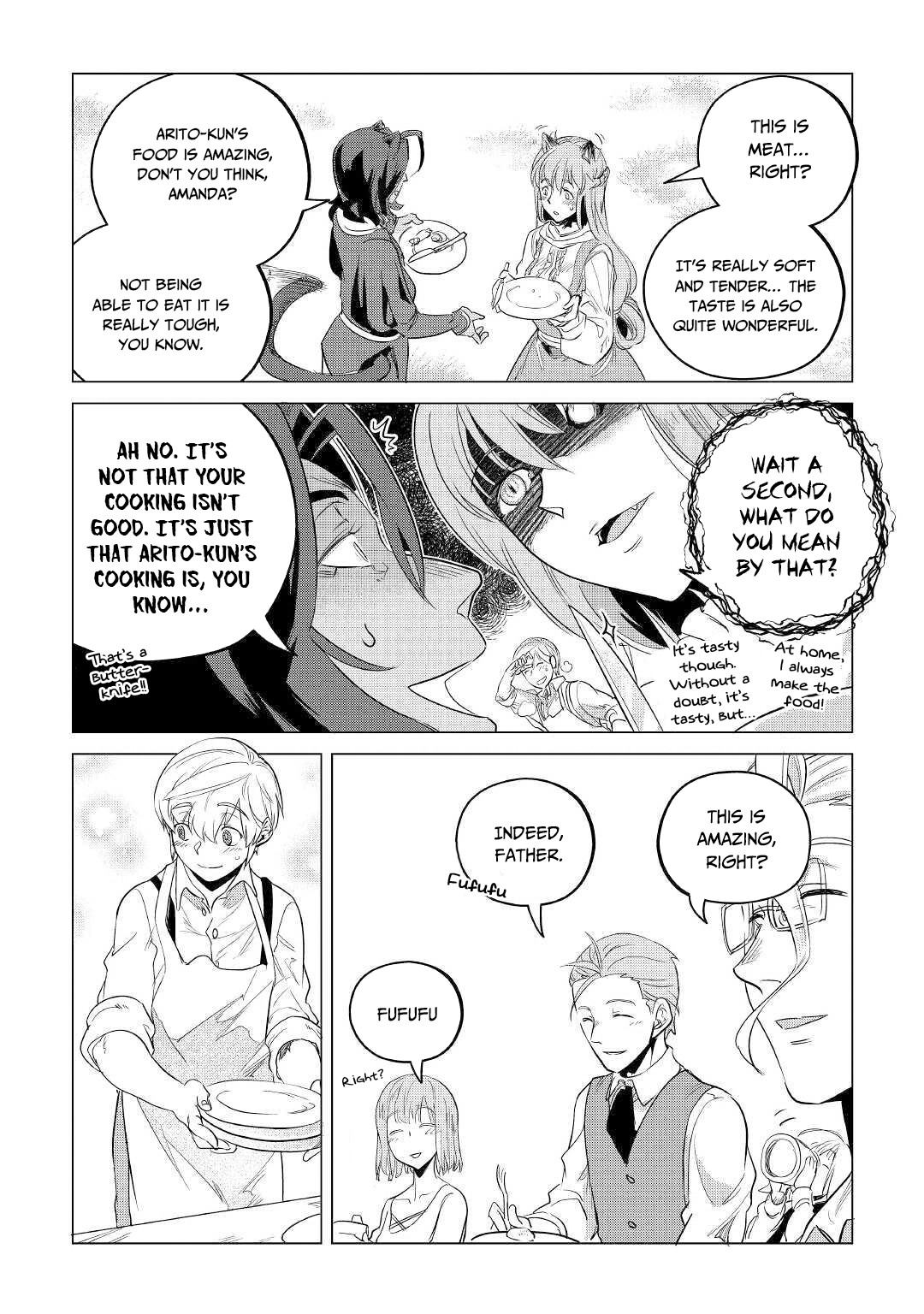 Mofumofu to Isekai Slow Life o Mezashimasu! Chapter 14 page 9 - Chapter 14: A Family's Dinner Table