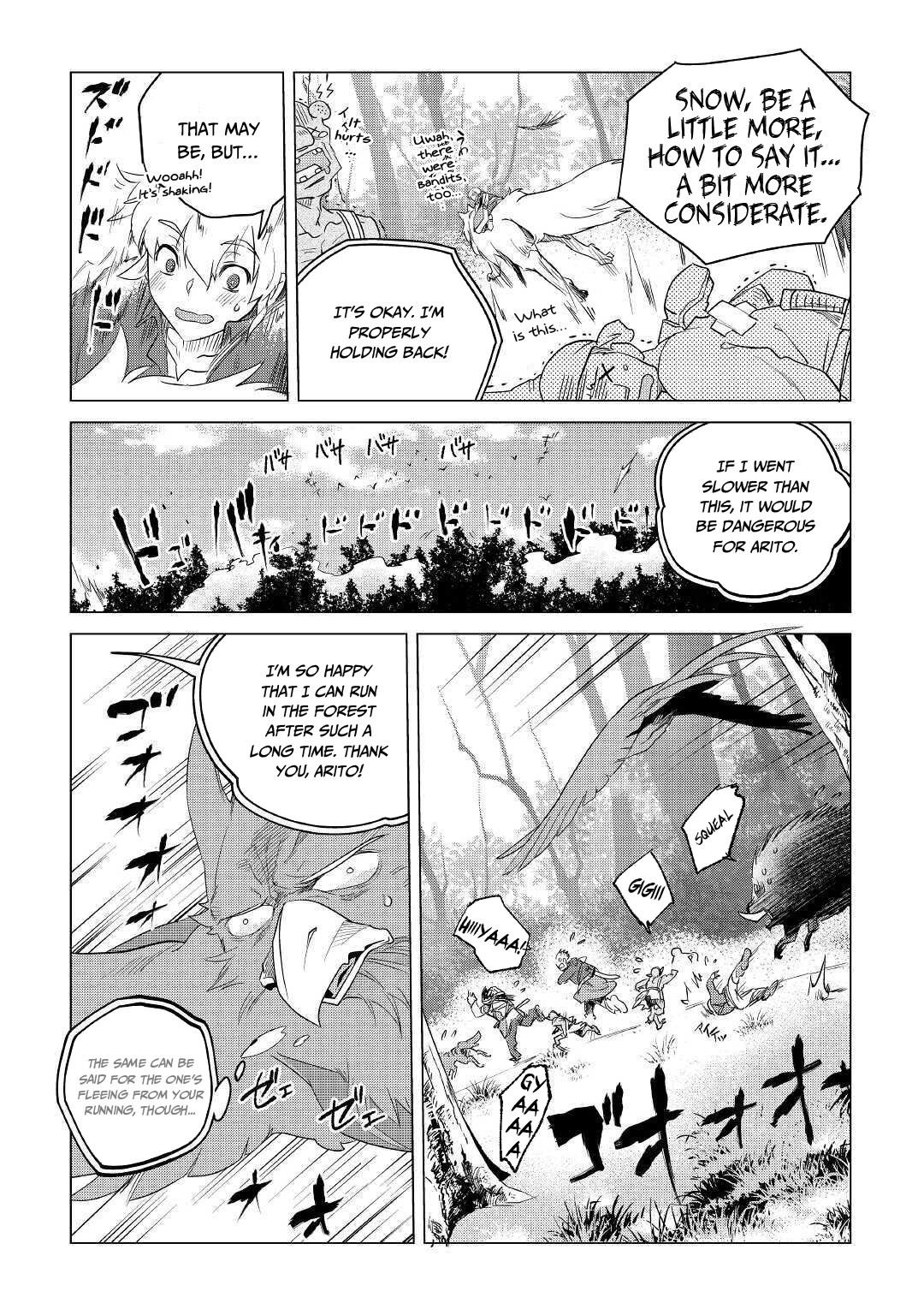 Mofumofu to Isekai Slow Life o Mezashimasu! Chapter 17 page 10 - Chapter 17: With The Dark Merchant And The Elf
