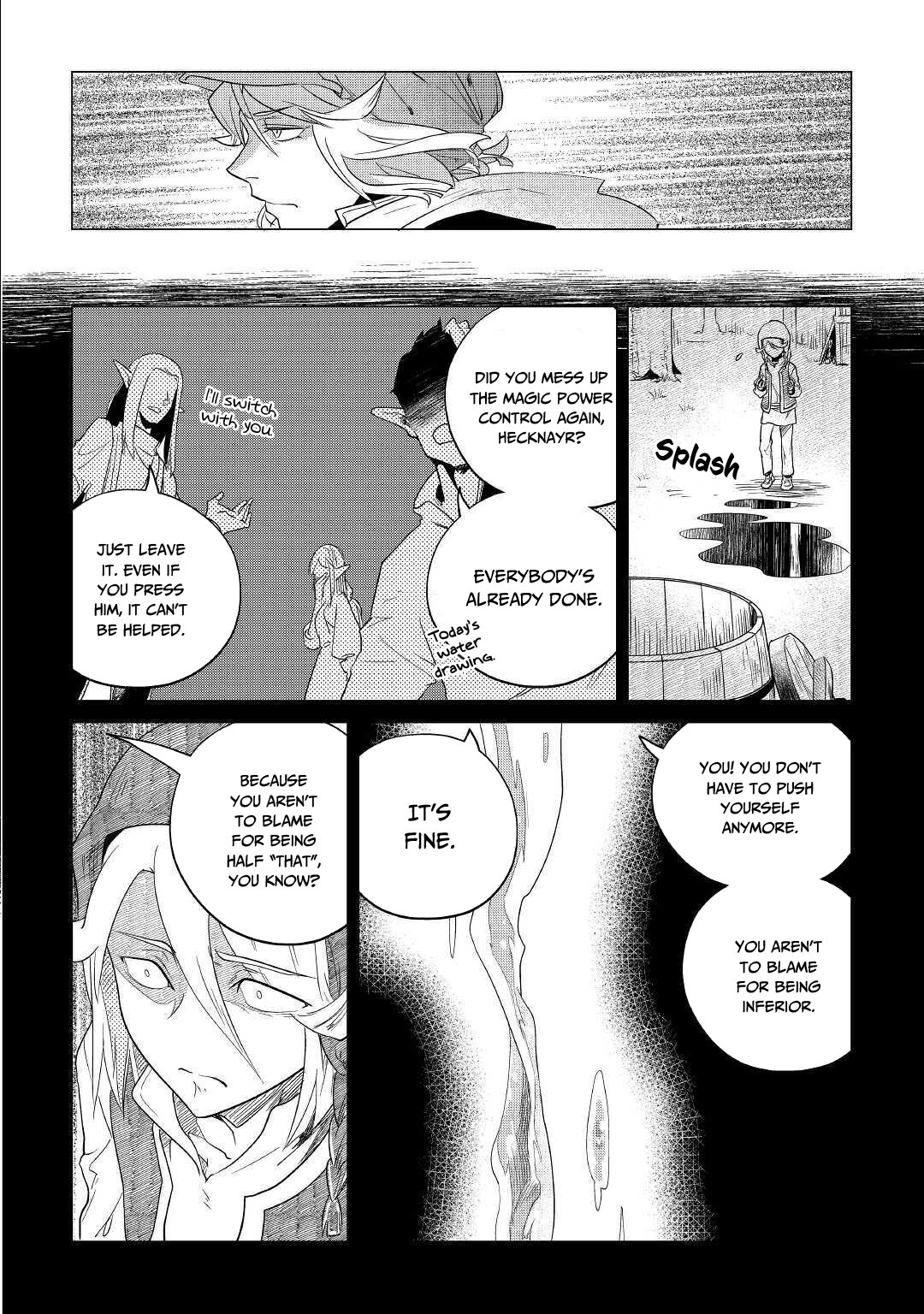Mofumofu to Isekai Slow Life o Mezashimasu! Chapter 17 page 15 - Chapter 17: With The Dark Merchant And The Elf