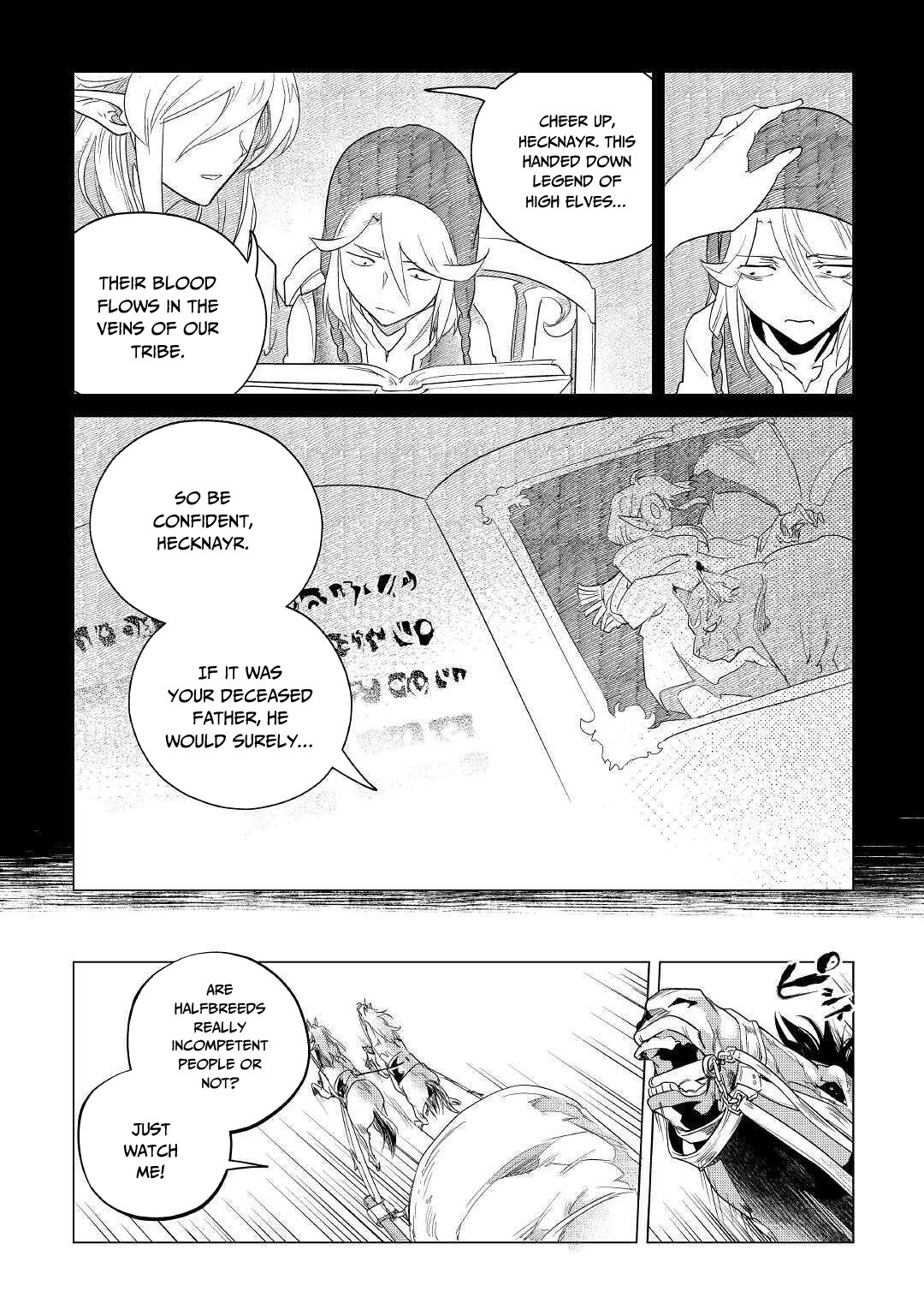 Mofumofu to Isekai Slow Life o Mezashimasu! Chapter 17 page 16 - Chapter 17: With The Dark Merchant And The Elf
