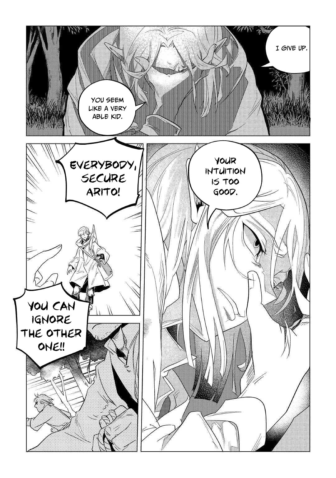 Mofumofu to Isekai Slow Life o Mezashimasu! Chapter 17 page 30 - Chapter 17: With The Dark Merchant And The Elf