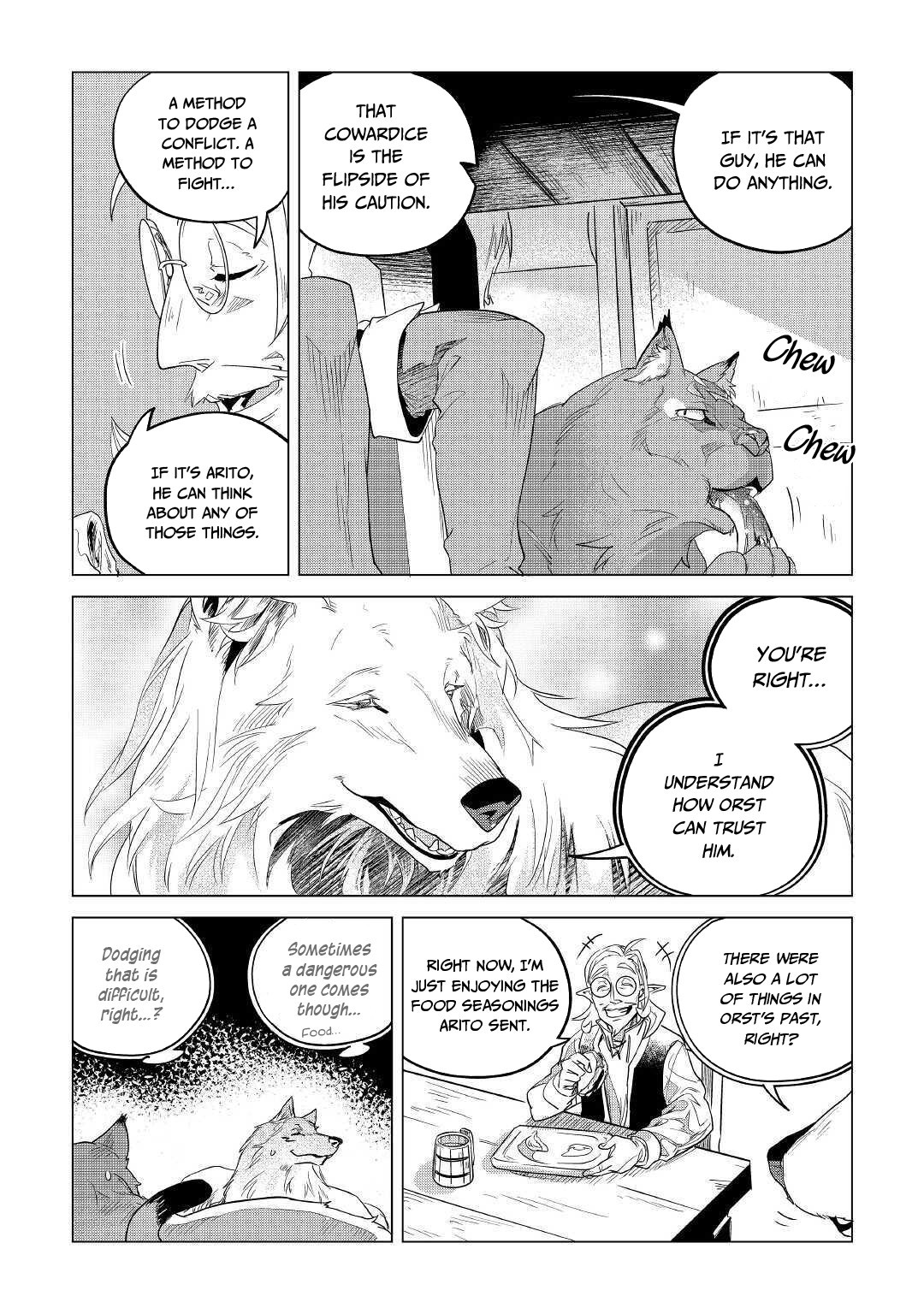 Mofumofu to Isekai Slow Life o Mezashimasu! Chapter 17 page 34 - Chapter 17: With The Dark Merchant And The Elf