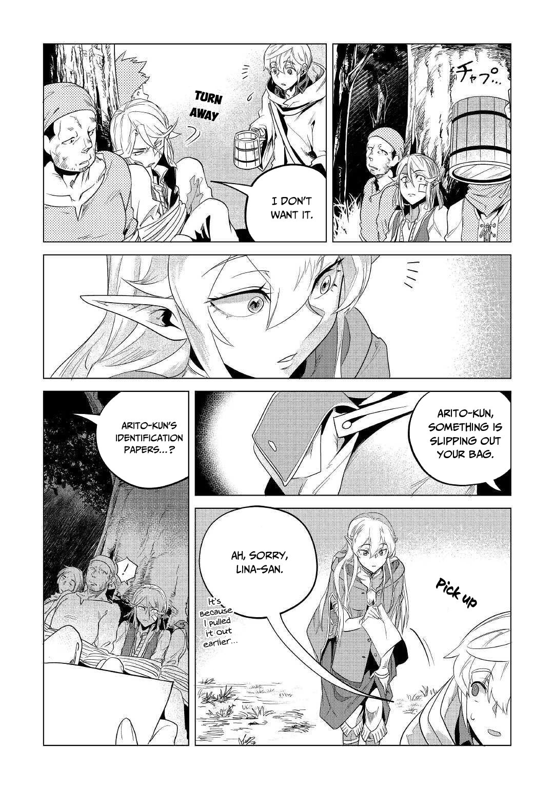 Mofumofu to Isekai Slow Life o Mezashimasu! Chapter 17 page 36 - Chapter 17: With The Dark Merchant And The Elf