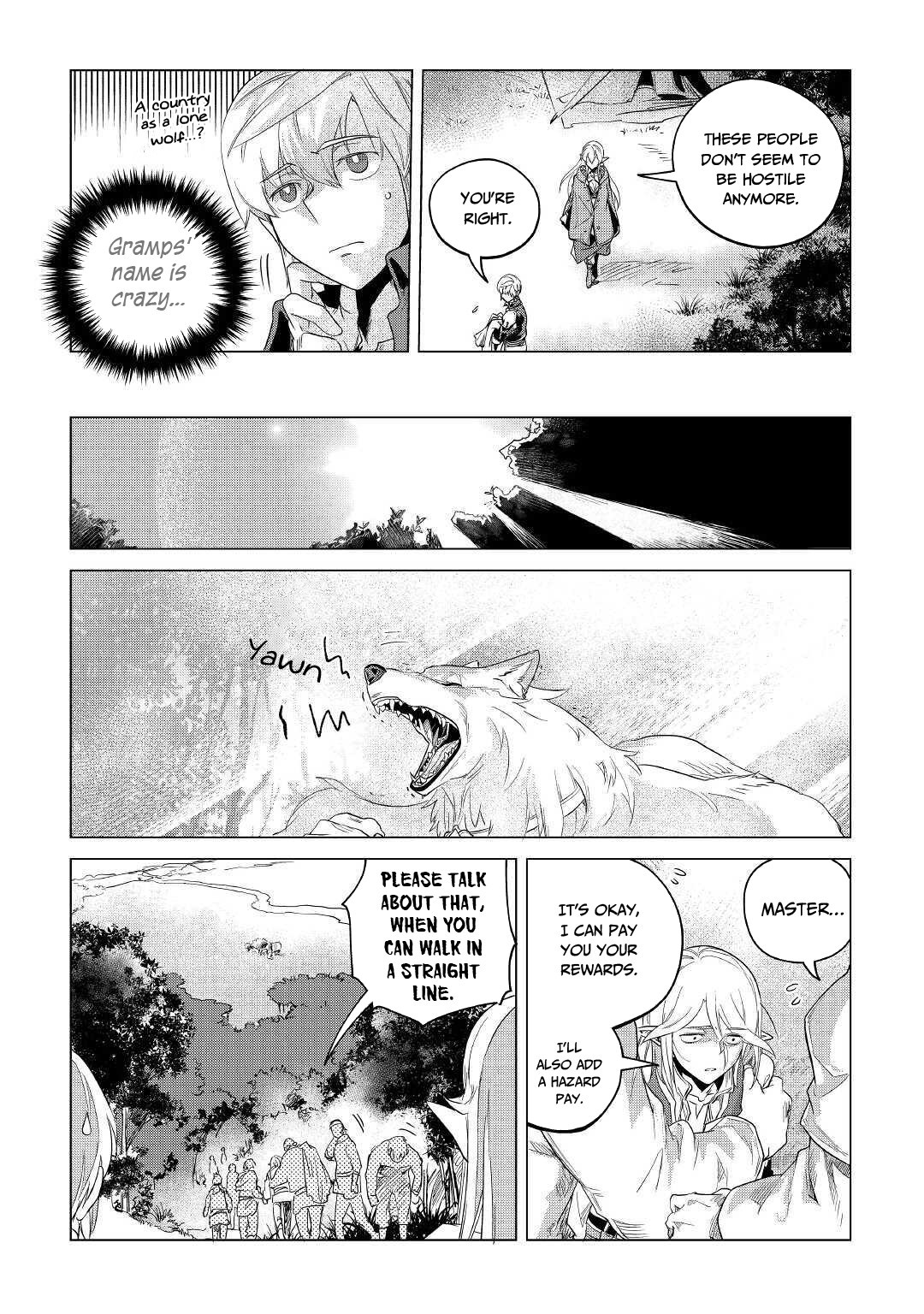 Mofumofu to Isekai Slow Life o Mezashimasu! Chapter 17 page 41 - Chapter 17: With The Dark Merchant And The Elf