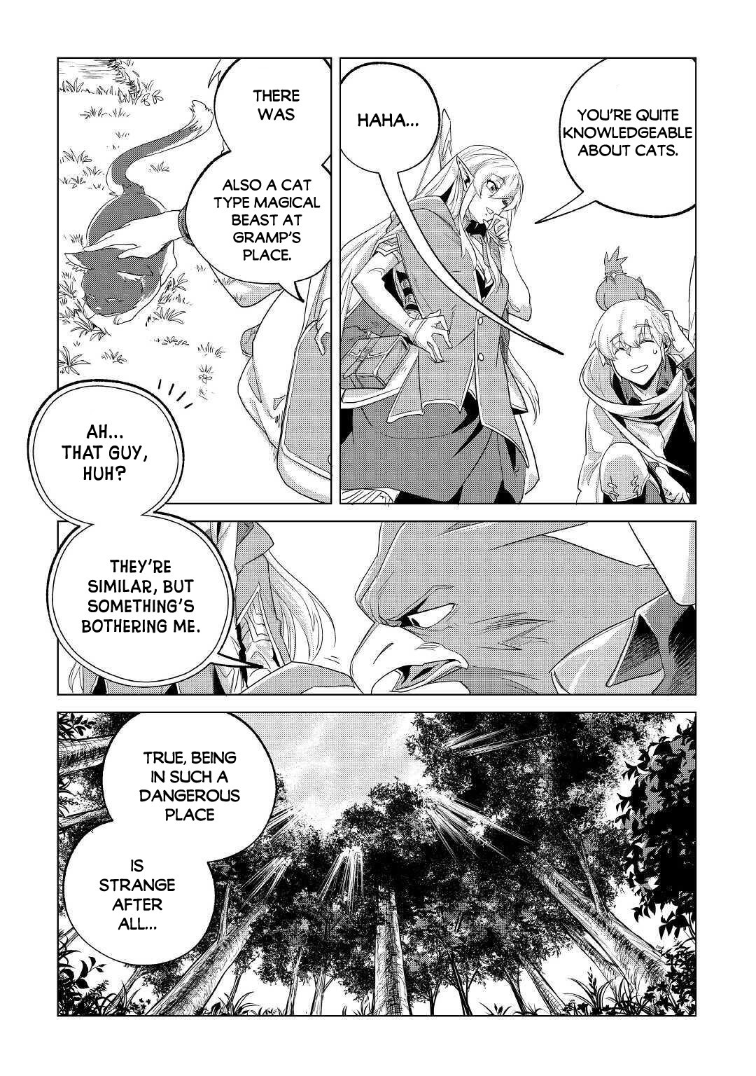 Mofumofu to Isekai Slow Life o Mezashimasu! Chapter 18 page 19 - Chapter 18: Together With The Forest's Kitten