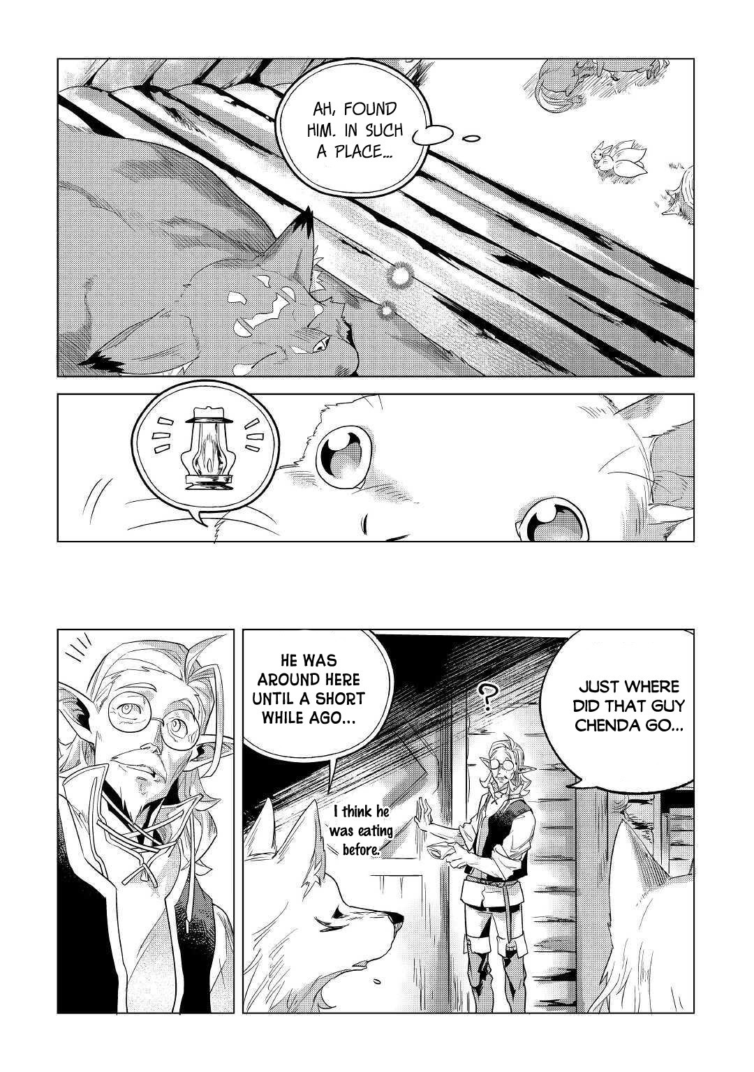Mofumofu to Isekai Slow Life o Mezashimasu! Chapter 18 page 21 - Chapter 18: Together With The Forest's Kitten