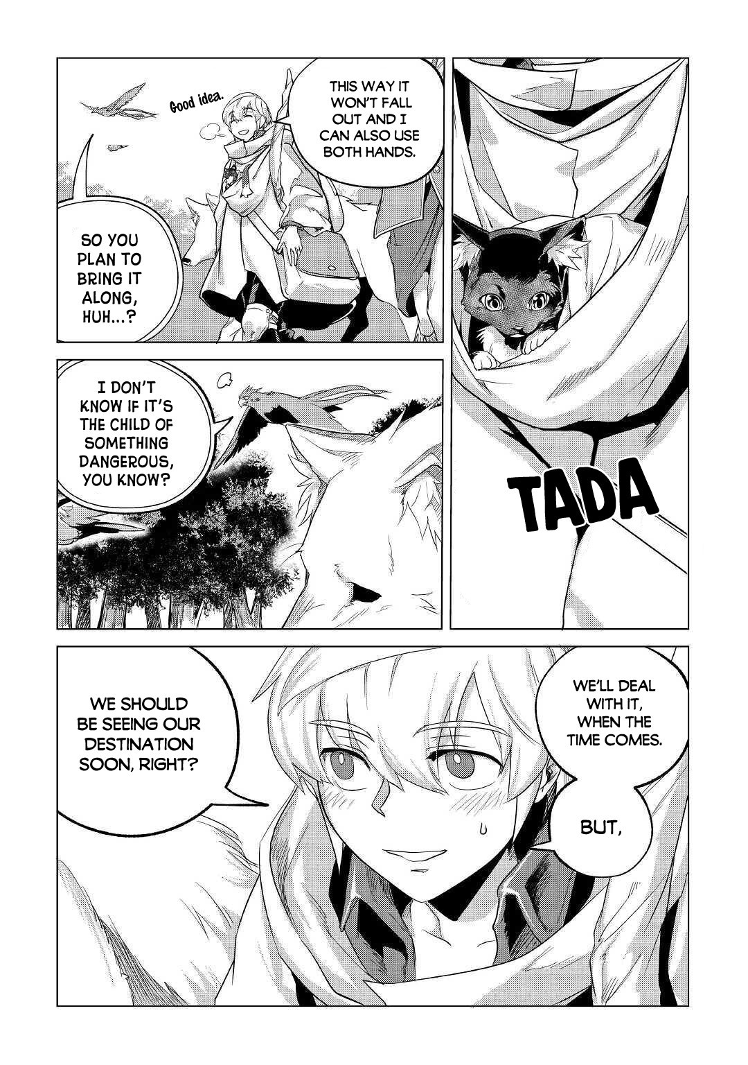 Mofumofu to Isekai Slow Life o Mezashimasu! Chapter 18 page 23 - Chapter 18: Together With The Forest's Kitten