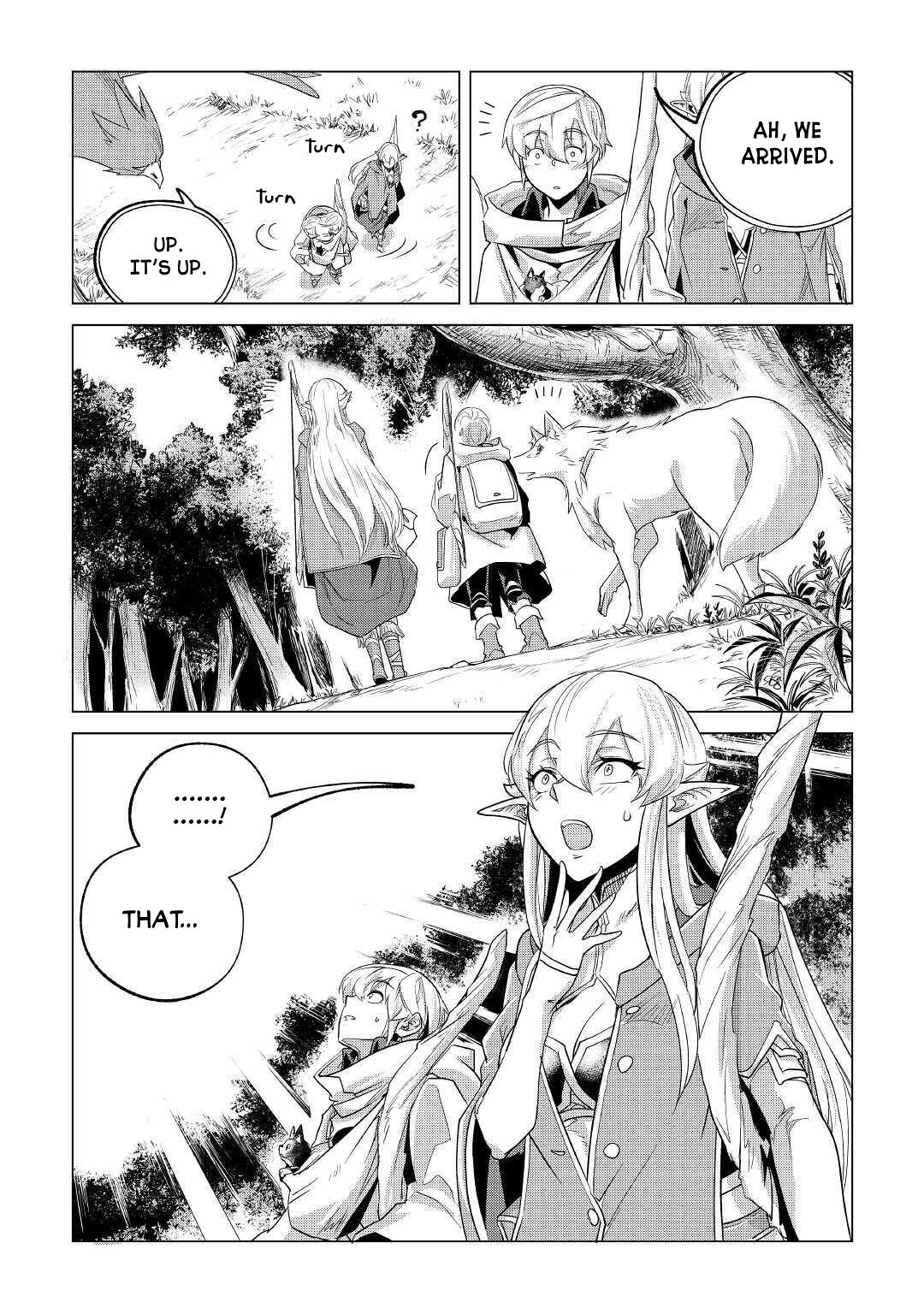 Mofumofu to Isekai Slow Life o Mezashimasu! Chapter 18 page 24 - Chapter 18: Together With The Forest's Kitten