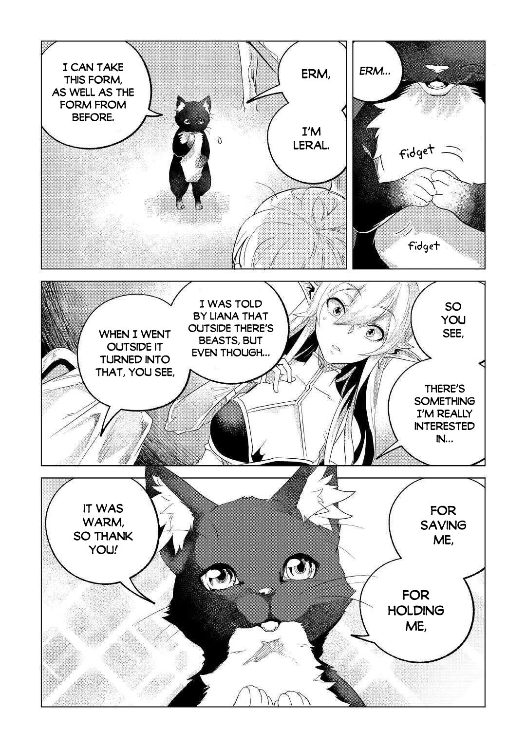 Mofumofu to Isekai Slow Life o Mezashimasu! Chapter 18 page 34 - Chapter 18: Together With The Forest's Kitten