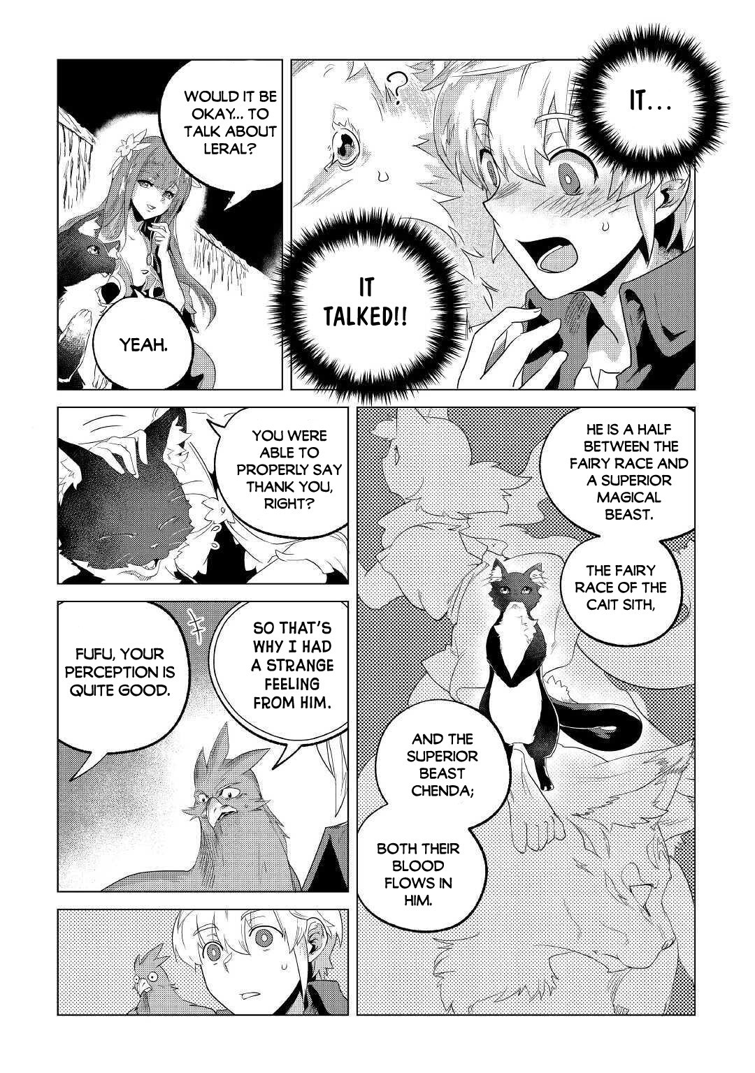 Mofumofu to Isekai Slow Life o Mezashimasu! Chapter 18 page 35 - Chapter 18: Together With The Forest's Kitten
