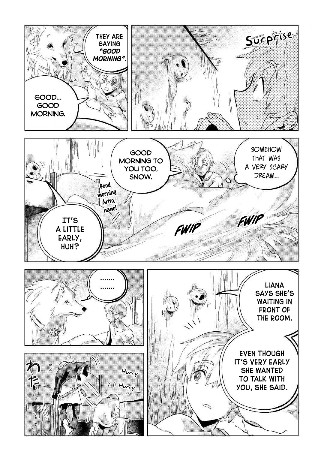 Mofumofu to Isekai Slow Life o Mezashimasu! Chapter 19 page 10 - Chapter 19: About Fluffies and Fallen