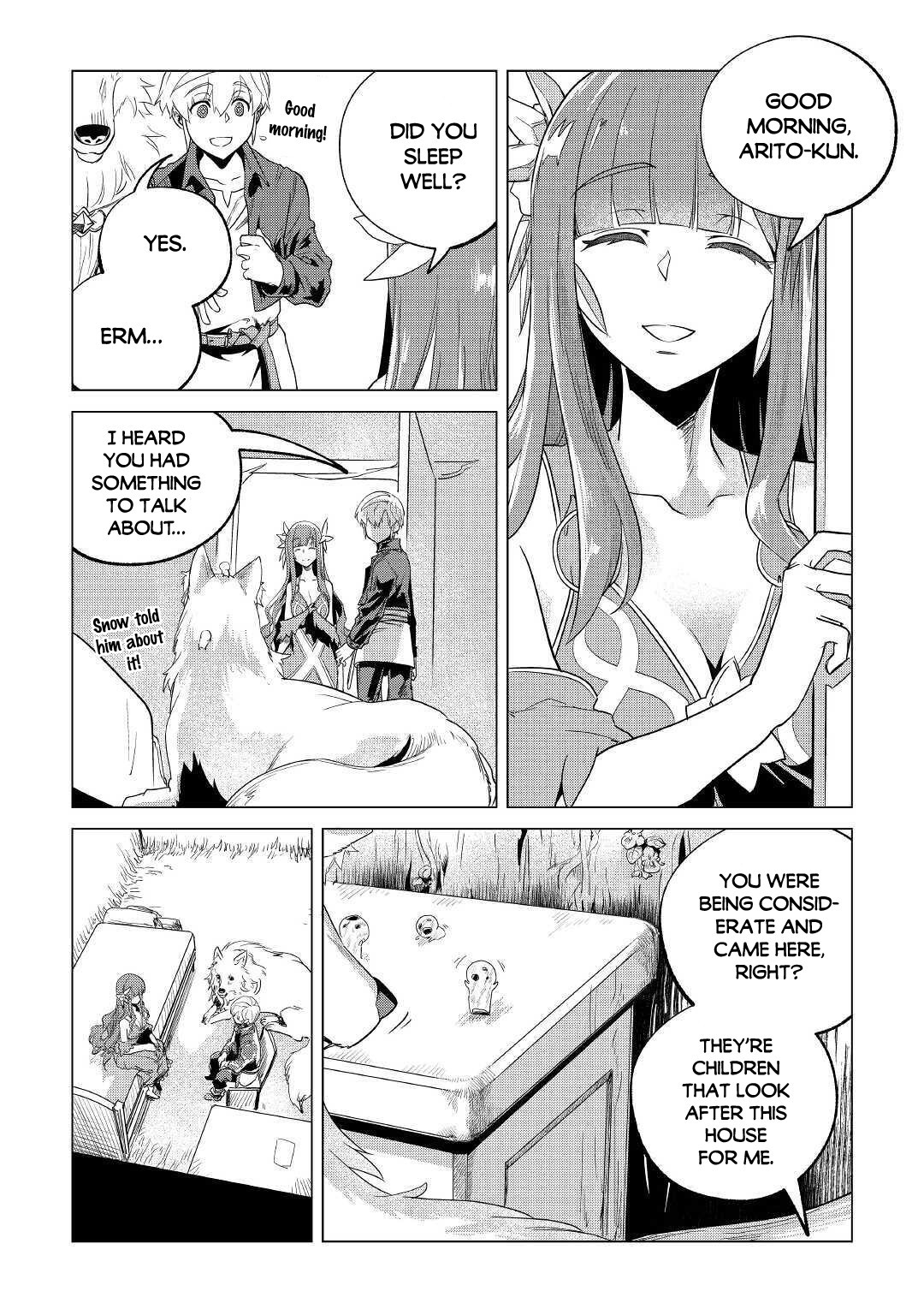 Mofumofu to Isekai Slow Life o Mezashimasu! Chapter 19 page 11 - Chapter 19: About Fluffies and Fallen