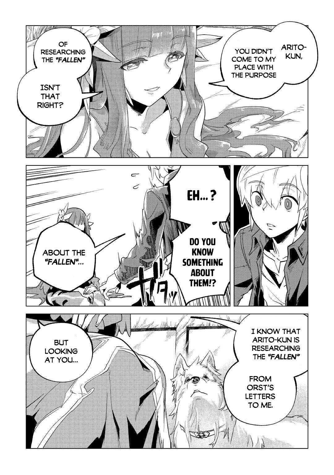 Mofumofu to Isekai Slow Life o Mezashimasu! Chapter 19 page 12 - Chapter 19: About Fluffies and Fallen